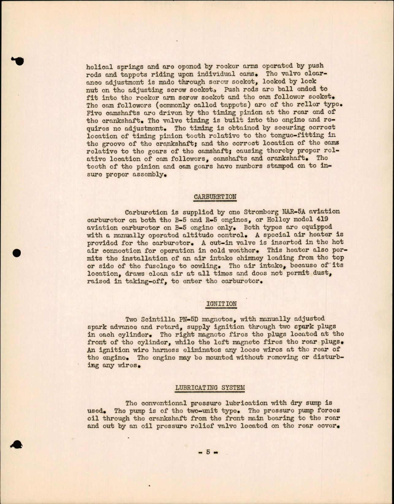 Sample page 9 from AirCorps Library document: Instructions for Kinner B-5 and R-5 Engines