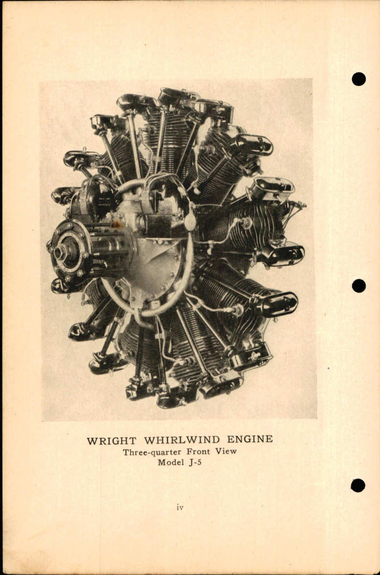 Sample page 8 from AirCorps Library document: Instruction Book for Wright Whirlwind Engine Models J-4B, J-5A, J-5C, J-5C-A, & J-5B
