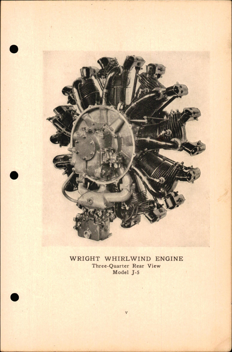 Sample page 9 from AirCorps Library document: Instruction Book for Wright Whirlwind Engine Models J-4B, J-5A, J-5C, J-5C-A, & J-5B