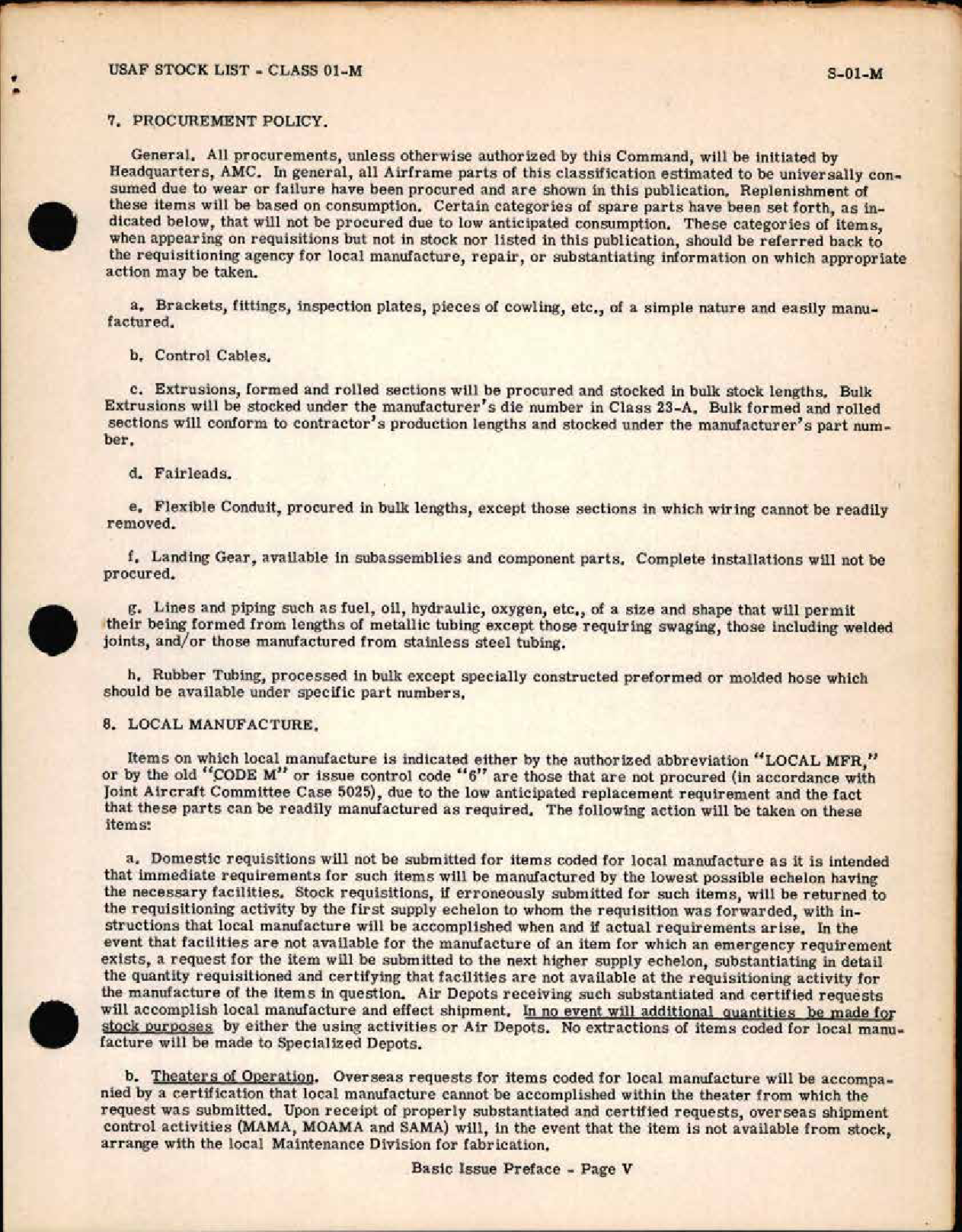 Sample page 7 from AirCorps Library document: Parts for North American Aircraft