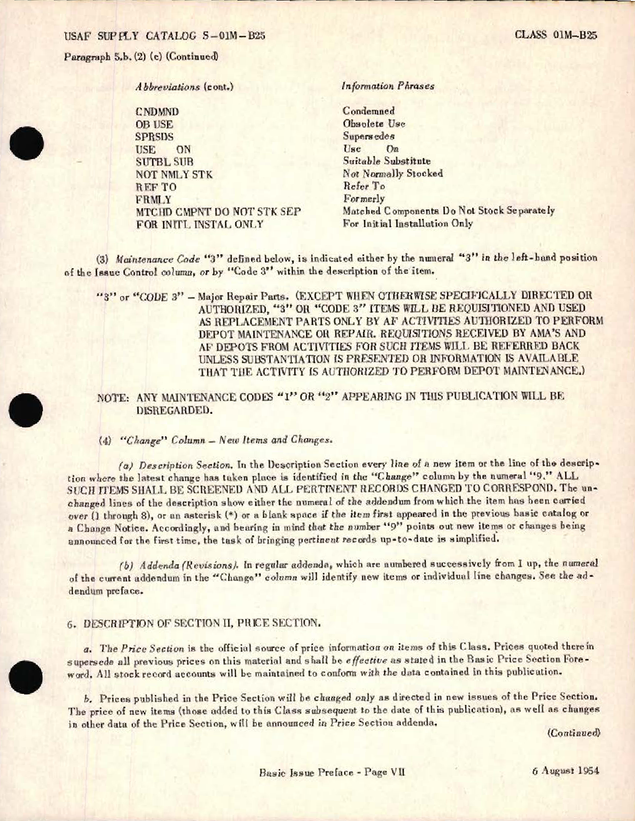 Sample page 9 from AirCorps Library document: Parts for North American B-25 Aircraft