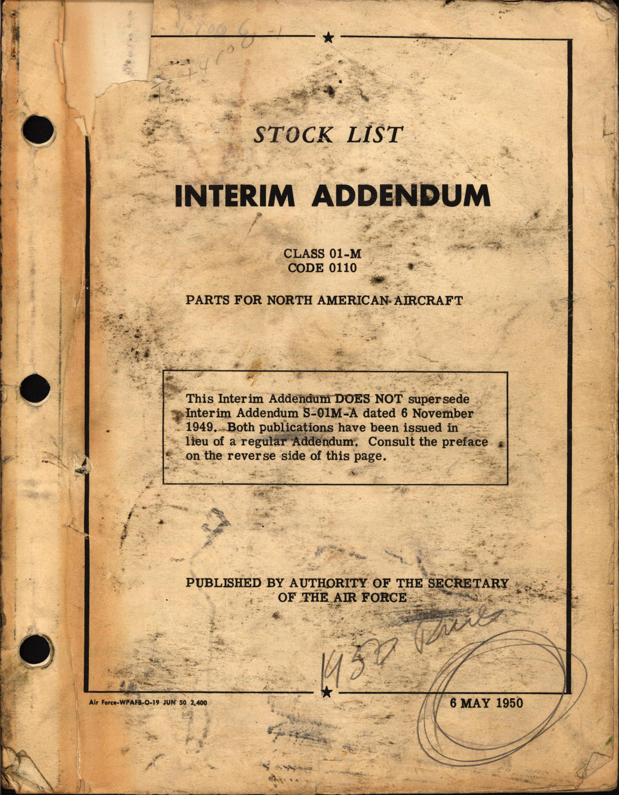 Sample page 1 from AirCorps Library document: Parts for North American Aircraft,
