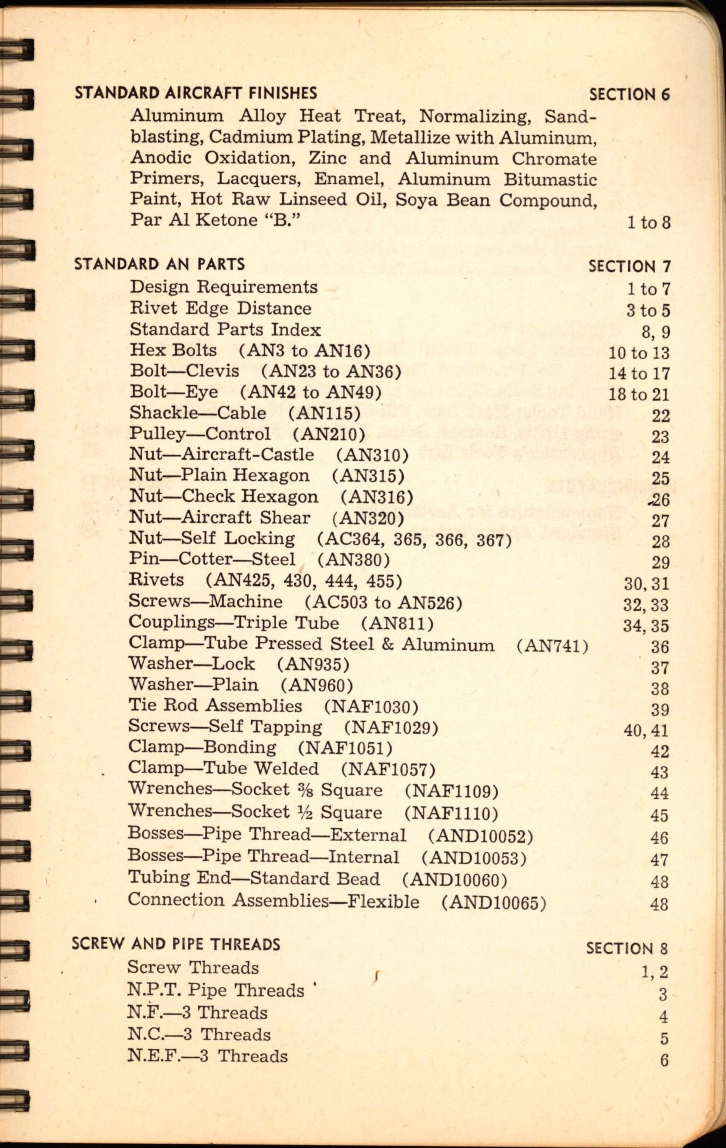 Sample page 5 from AirCorps Library document:  Aircraft Mechanic's Pocket Manual