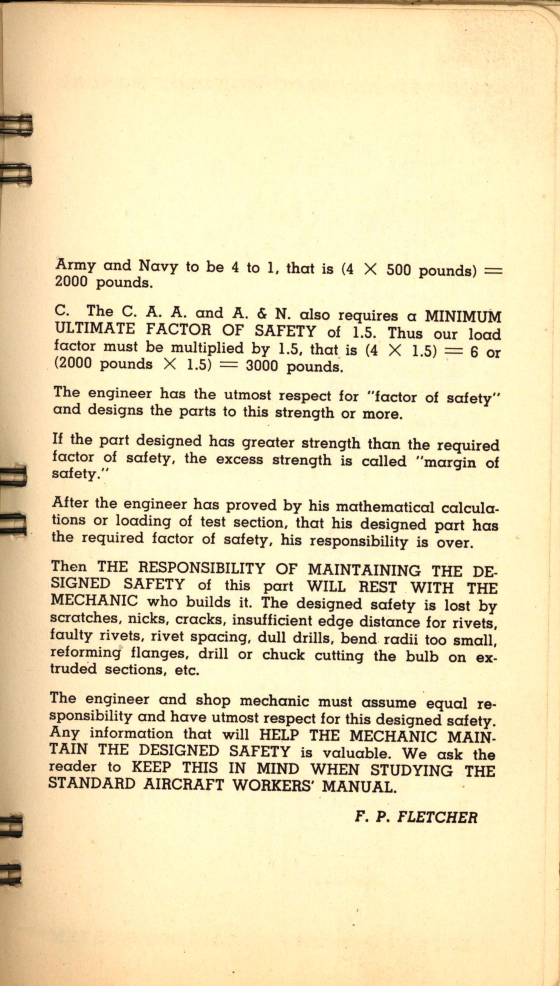 Sample page 7 from AirCorps Library document: Standard Aircraft Worker's Manual (Pocket Edition)