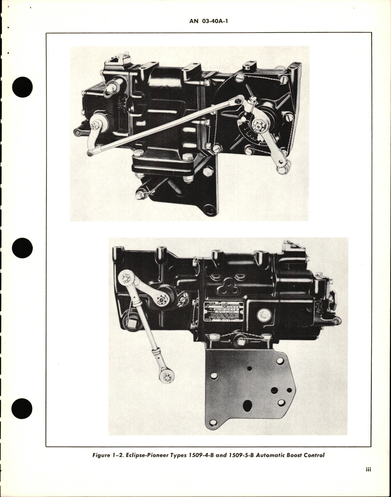 Sample page 5 from AirCorps Library document: Operation & Service Instructions for Automatic Boost Control Types 1509-2-A, -4-B, & -5-B 