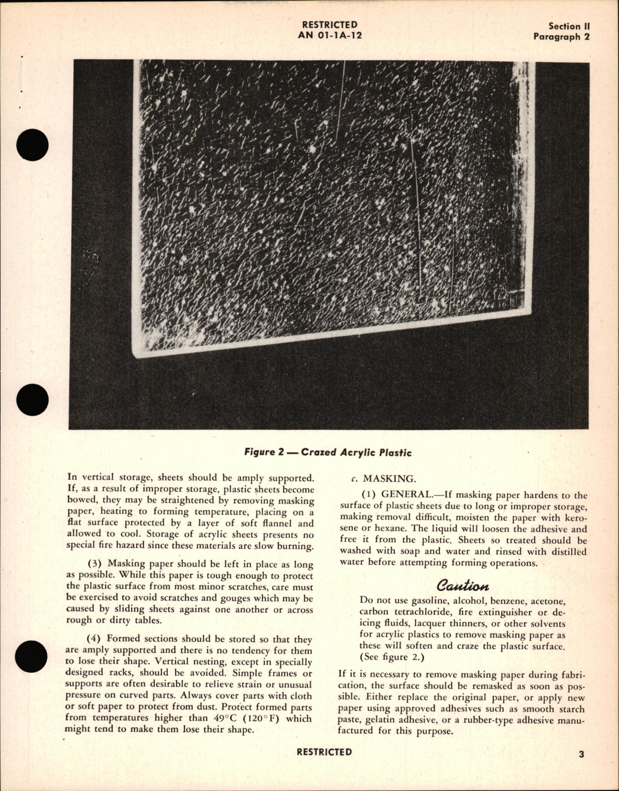 Sample page 9 from AirCorps Library document: Maintenance and Repair of Transparent Plastics