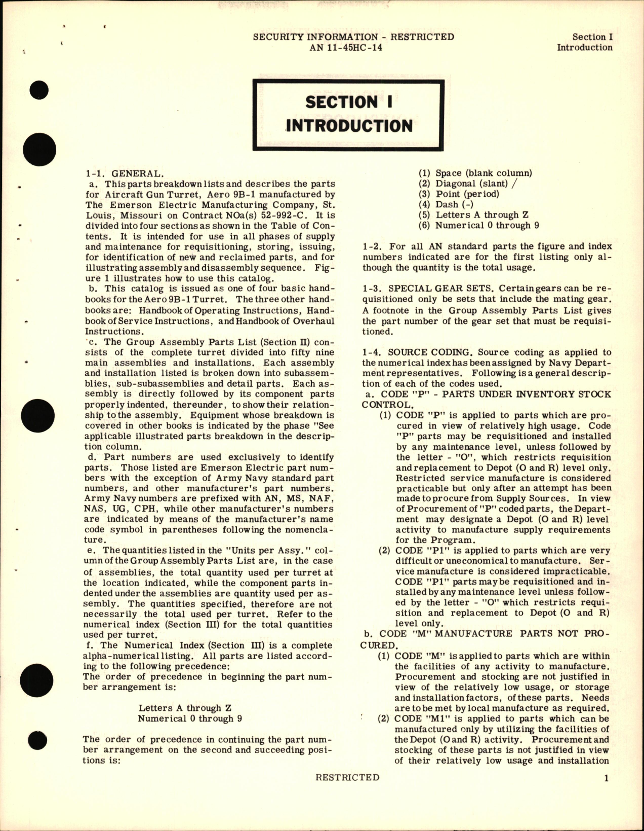 Sample page 7 from AirCorps Library document: Illustrated Parts Breakdown for Aircraft Gun Turret Aero 9B-1