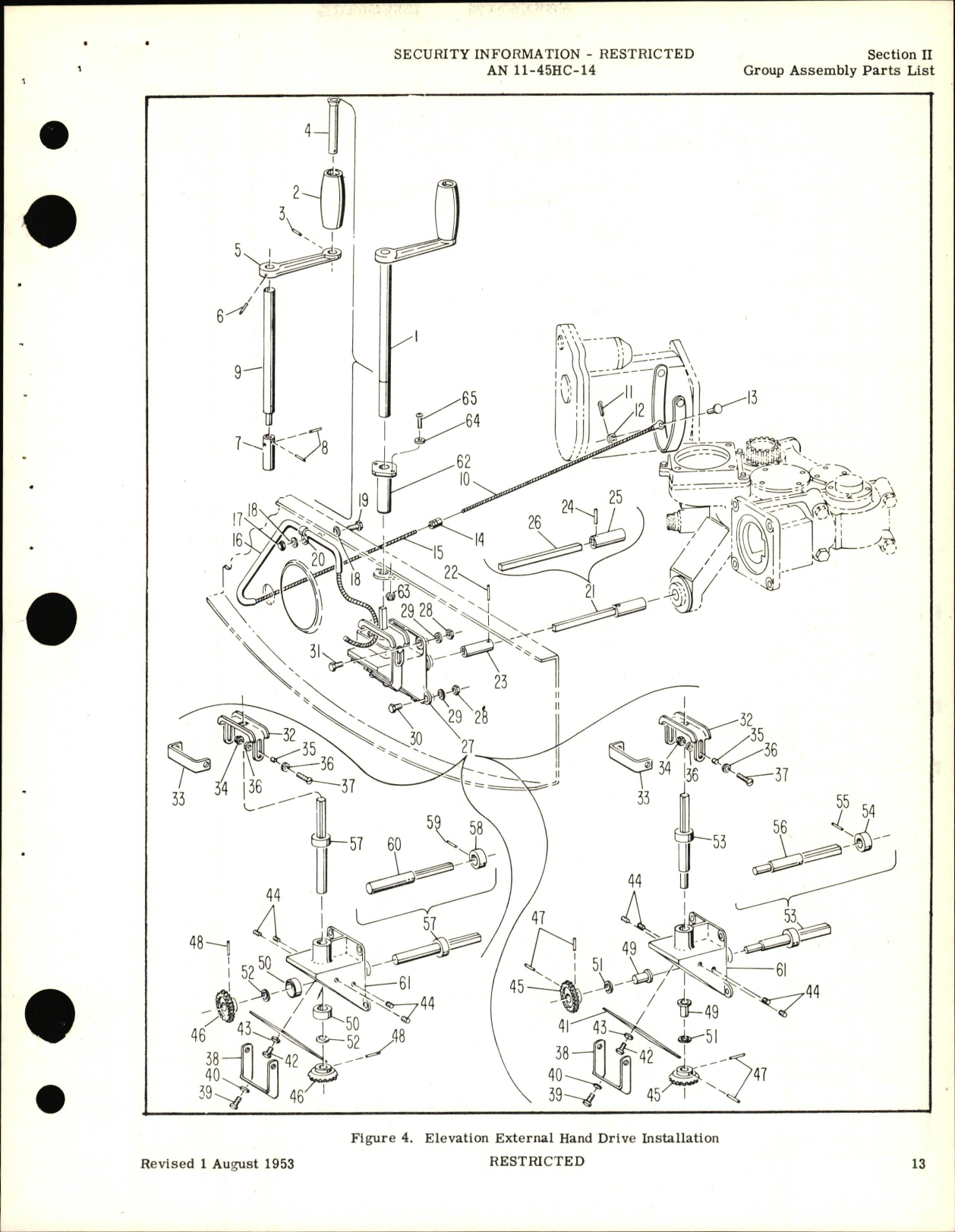 Sample page 9 from AirCorps Library document: Illustrated Parts Breakdown for Aircraft Gun Turret Aero 9B-1