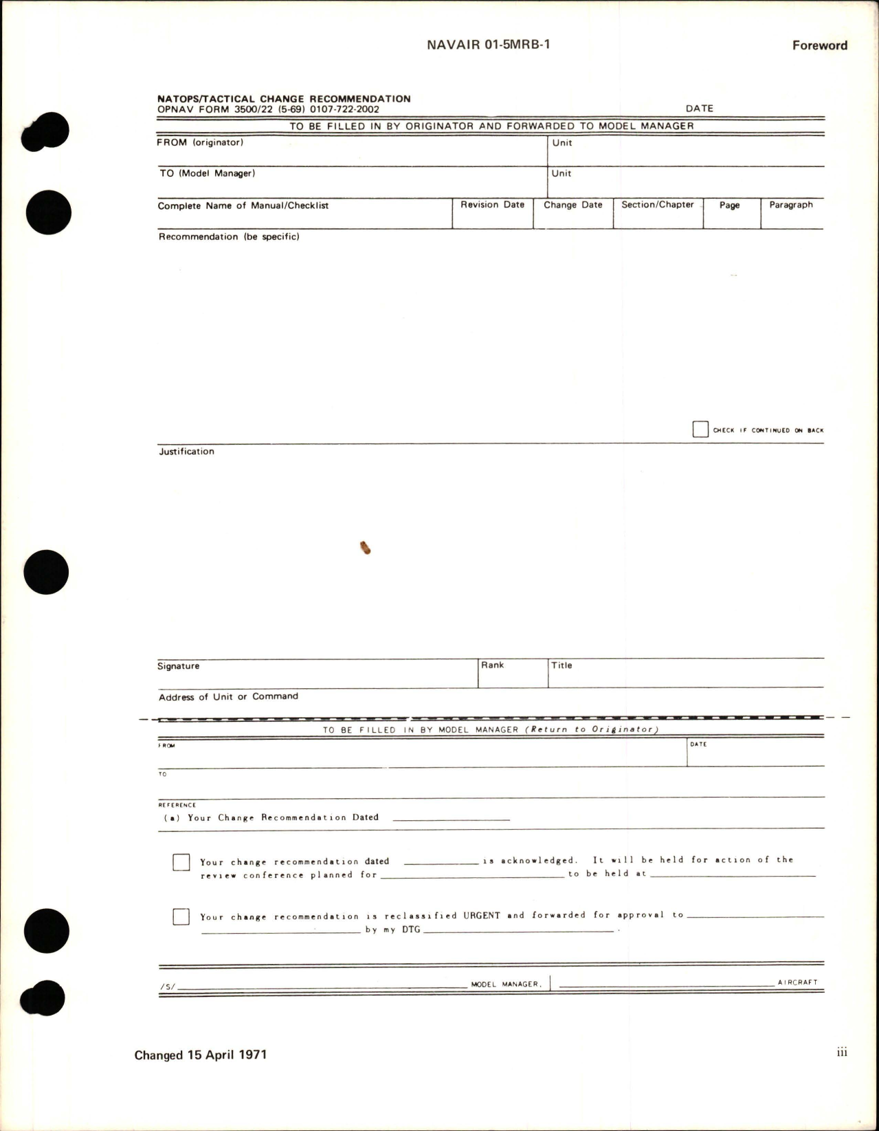 Sample page 9 from AirCorps Library document: Flight Manual for C-131