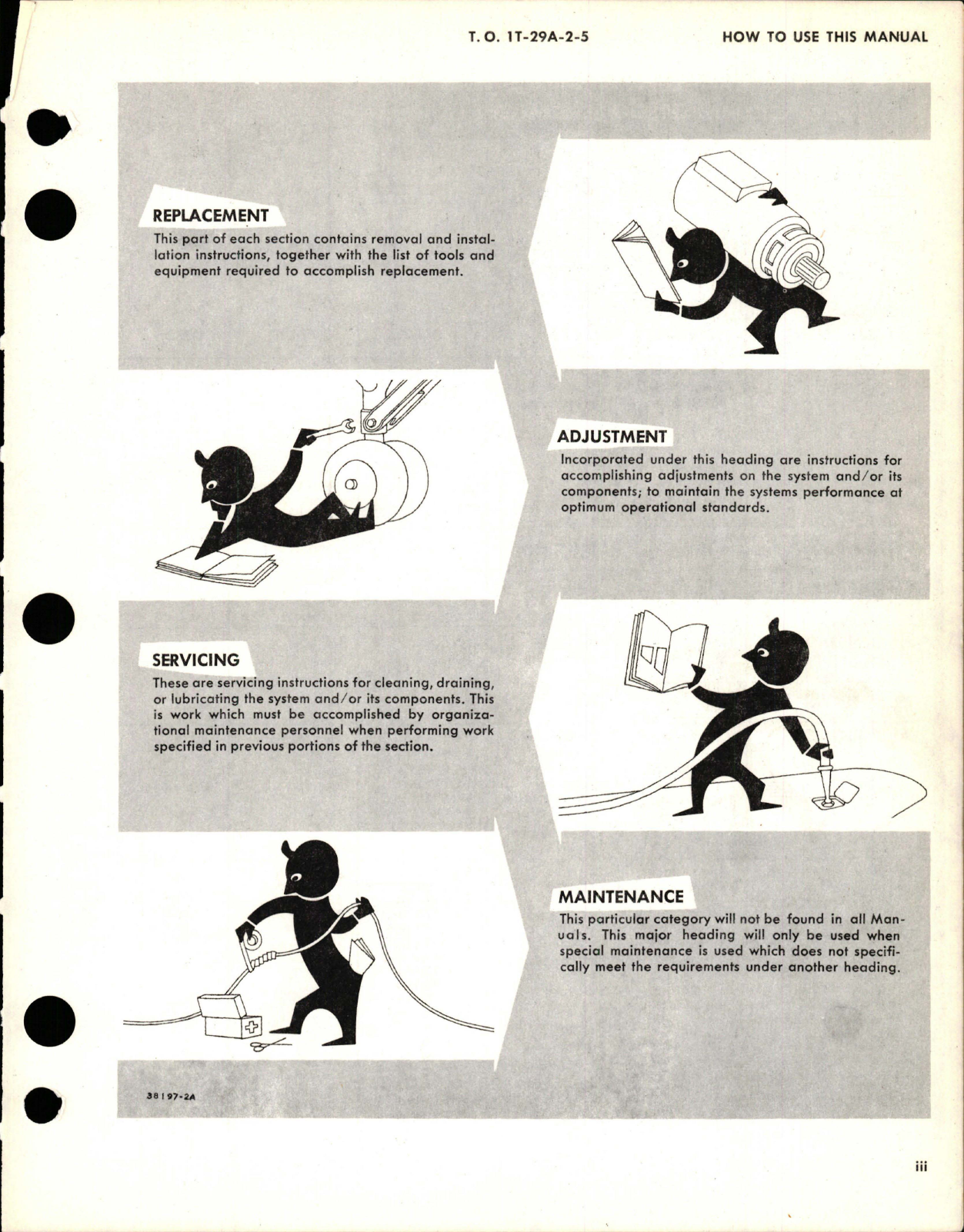 Sample page 7 from AirCorps Library document: Maintenance Manual for Power Plant Systems for T-29A, T-29B, T-29C and T-29D