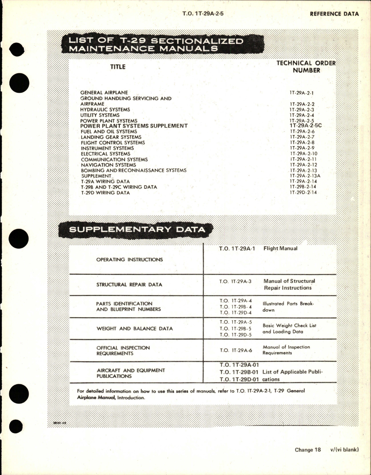 Sample page 9 from AirCorps Library document: Maintenance Manual for Power Plant Systems for T-29A, T-29B, T-29C and T-29D