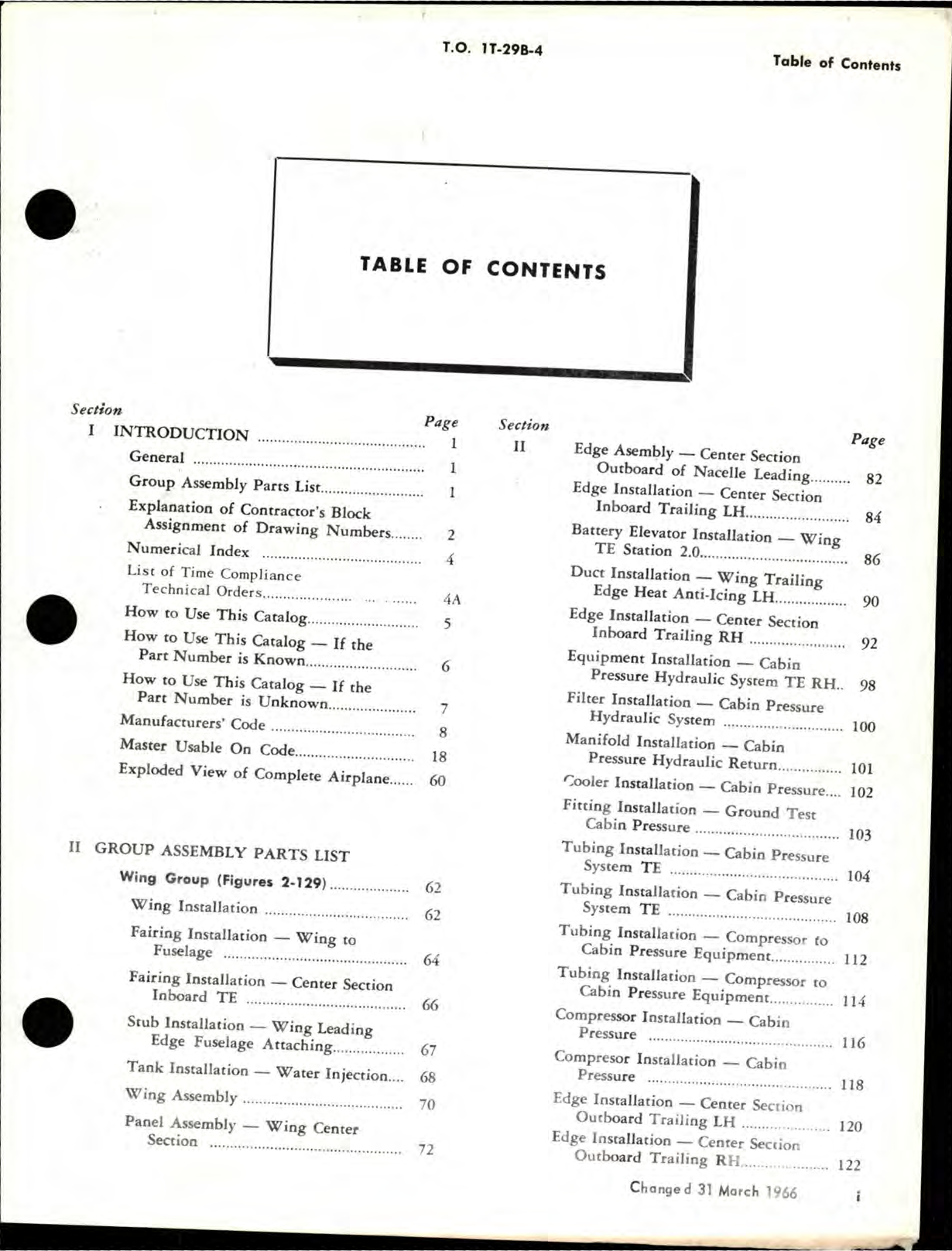 Sample page 9 from AirCorps Library document: Illustrated Parts Breakdown for T-29B and T-29C