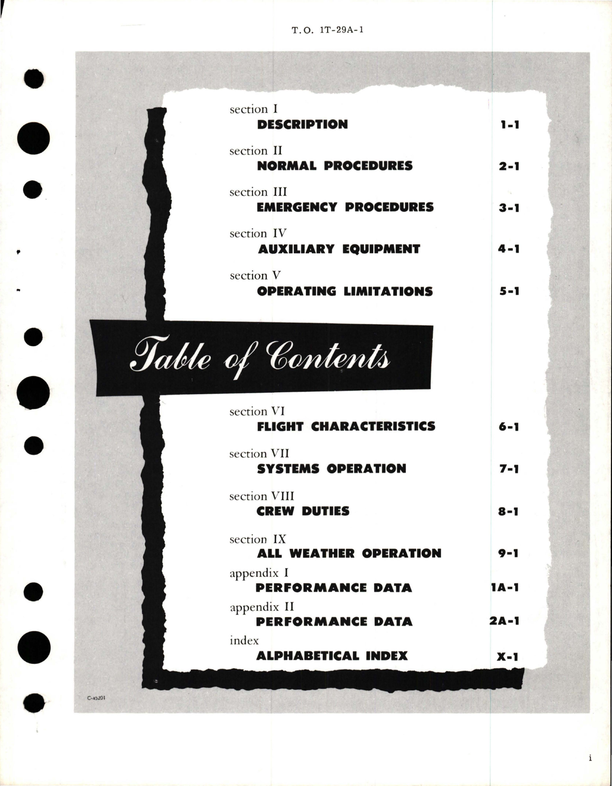 Sample page 7 from AirCorps Library document: Flight Manual for T-29A, T-29B, T-29C, T-29D