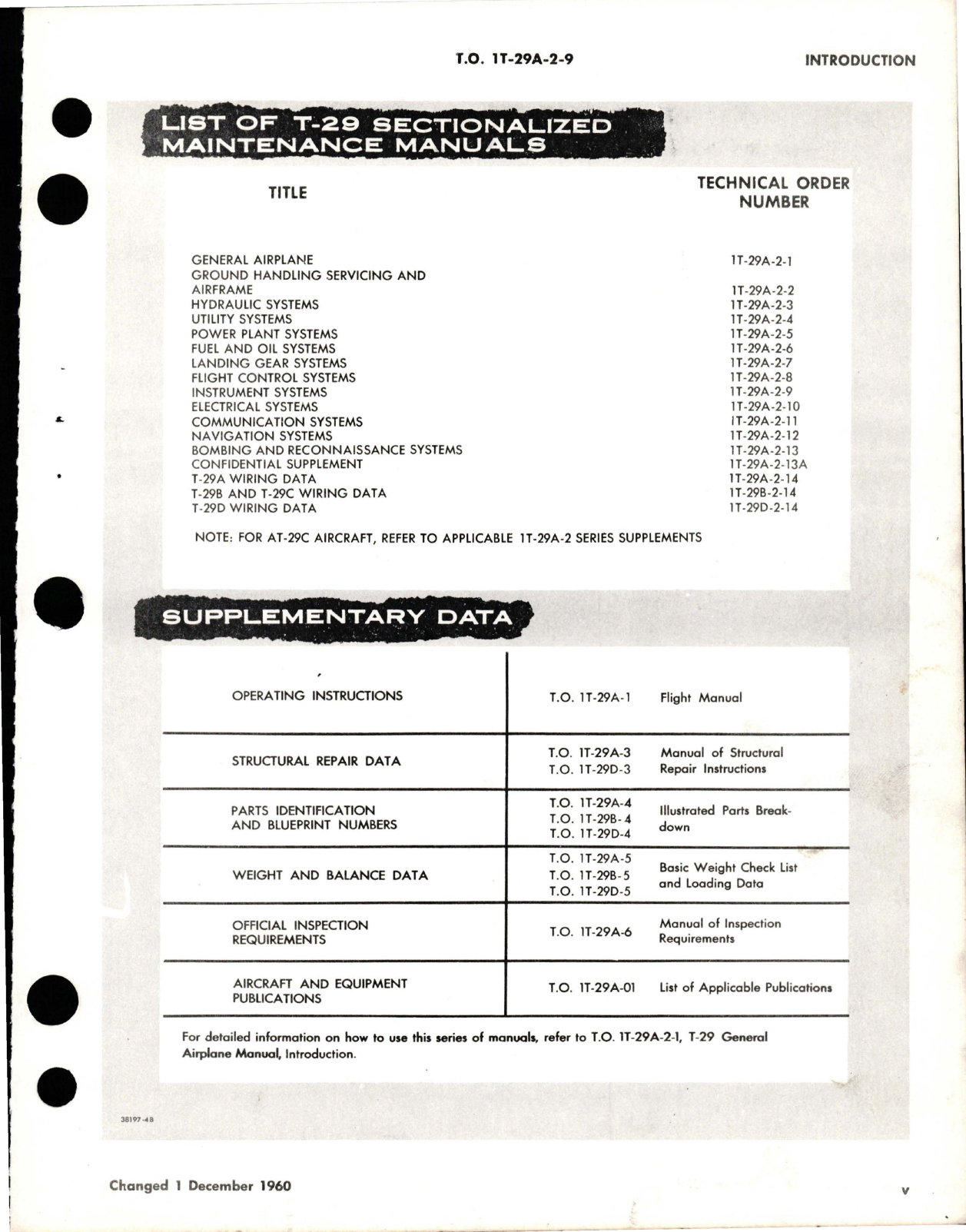 Sample page 7 from AirCorps Library document: Maintenance for Instrument Systems - T-29A, T-29B, T-29C and T-29D
