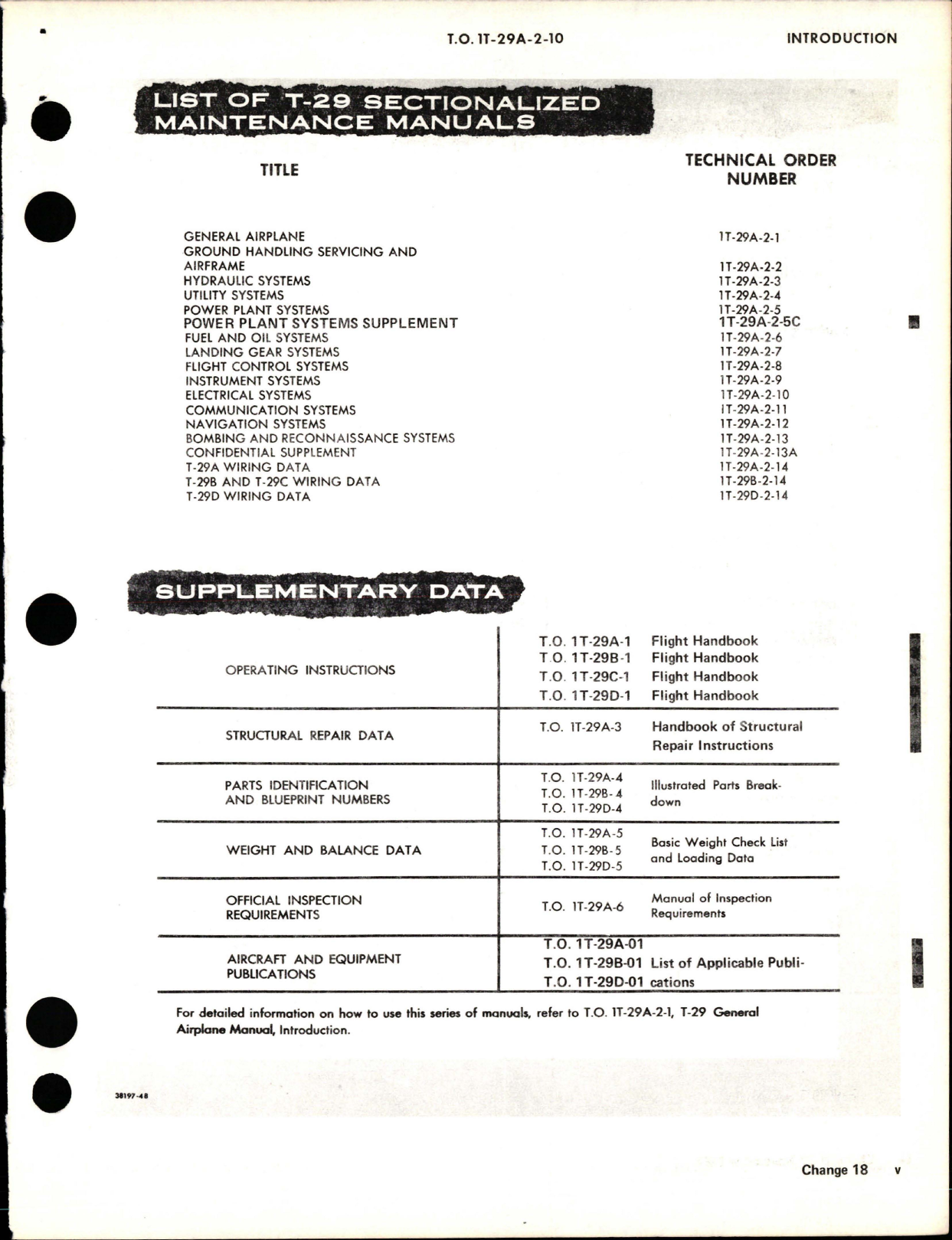 Sample page 9 from AirCorps Library document: Maintenance for Electrical Systems - T-29A, T-29B, T-29C and T-29D