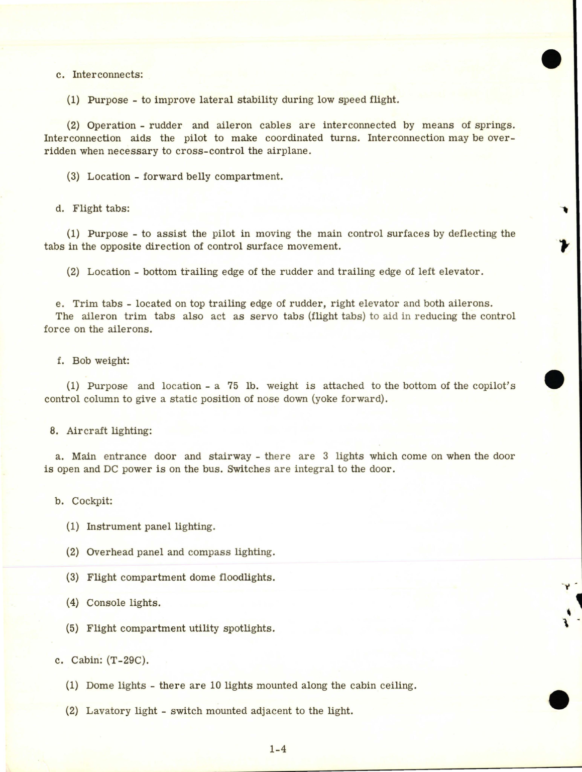 Sample page 8 from AirCorps Library document: Engineering Workbook for Pilots for T-29