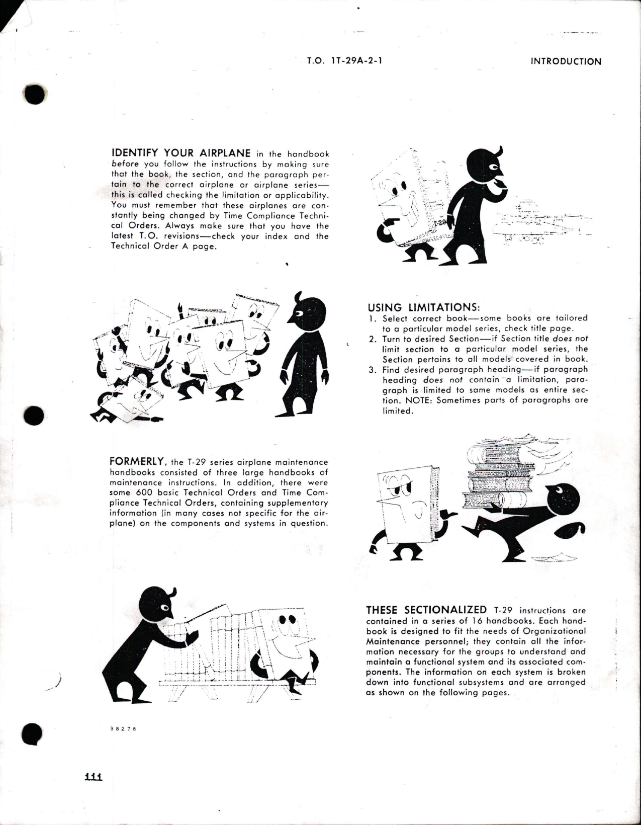 Sample page 5 from AirCorps Library document: Maintenance for General Airplane - T-29A, T-29B, T-29C and T-29D