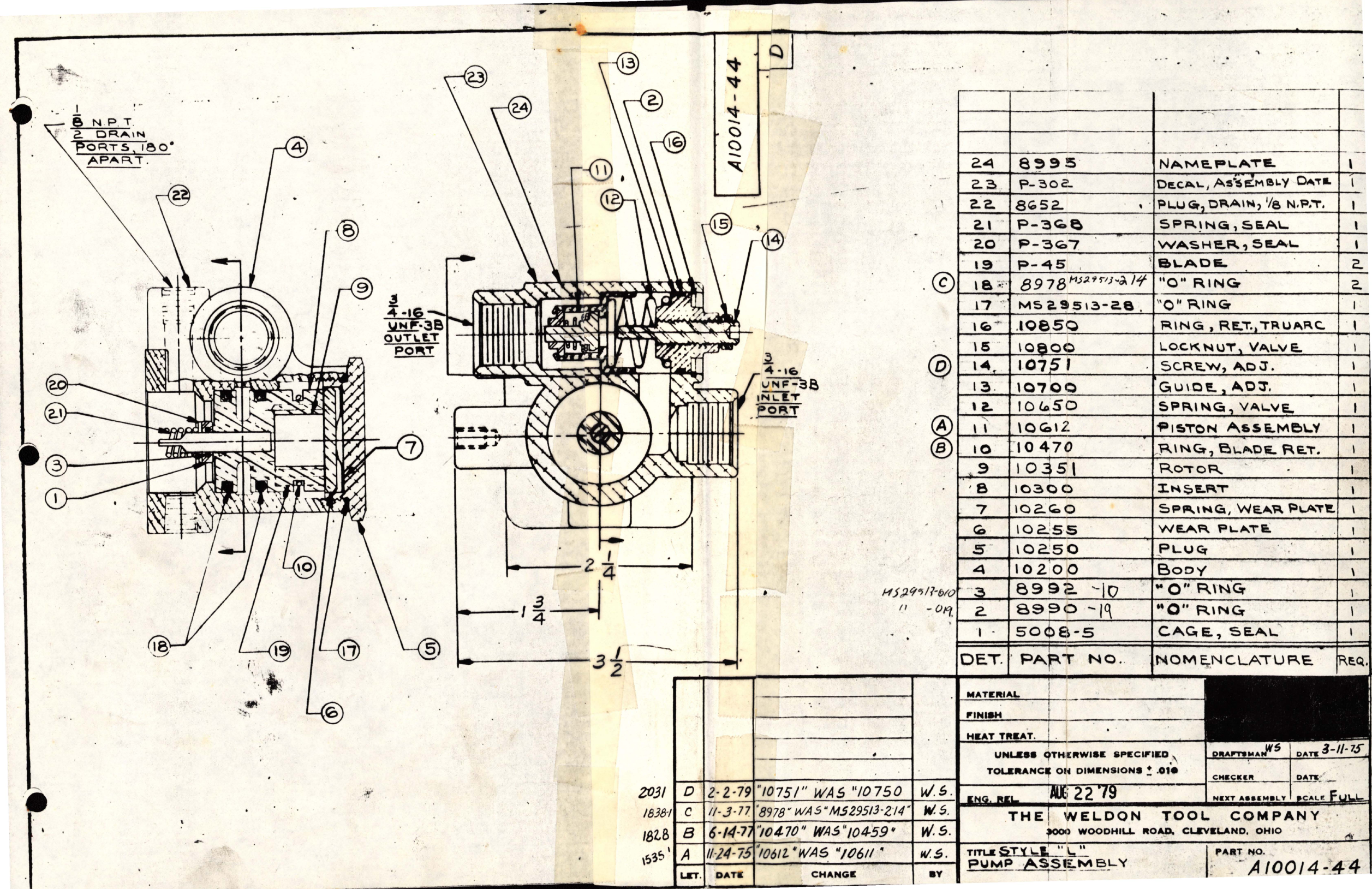 Sample page 5 from AirCorps Library document: Service and Overhaul Instructions for Disassembly Procedure for Pump Assembly