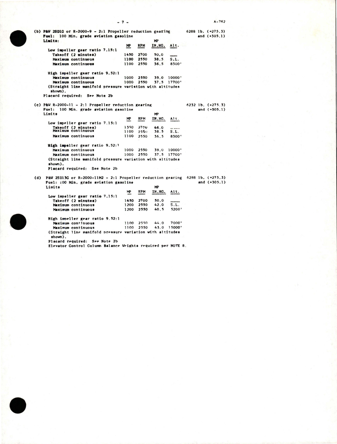 Sample page 7 from AirCorps Library document: Douglas C-54 Series