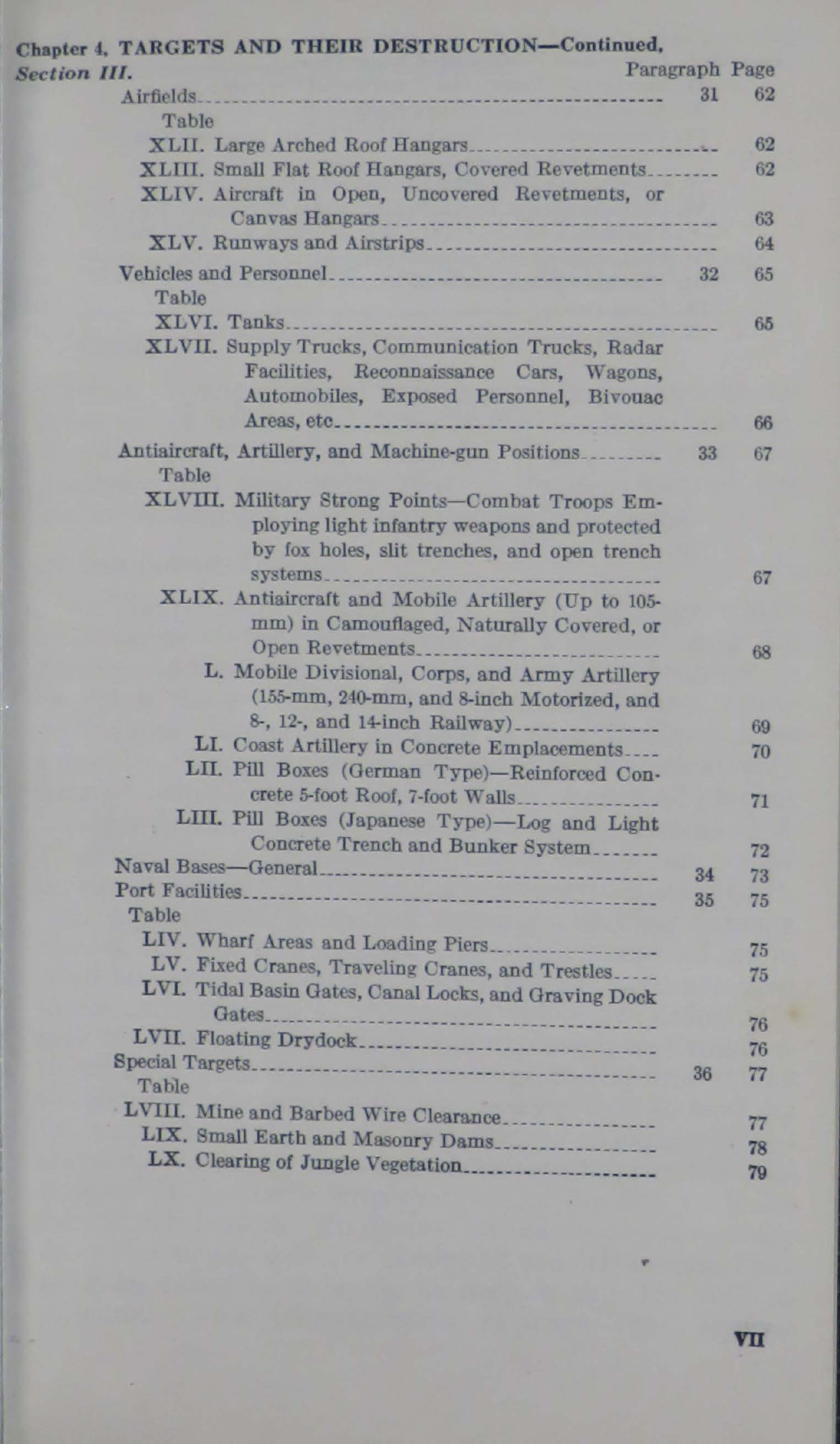 Sample page 9 from AirCorps Library document: Selection of Bombs & Fuzes for Destructions of Various Targets