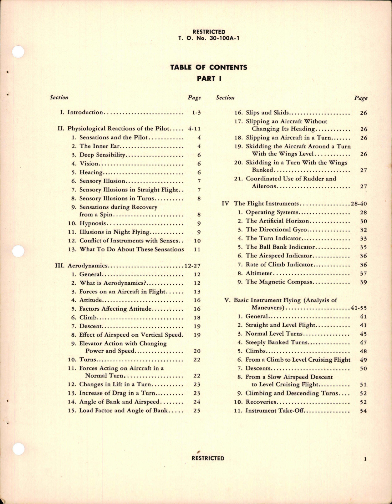 Sample page 5 from AirCorps Library document: Basic Instrument Flying without Radio Aids