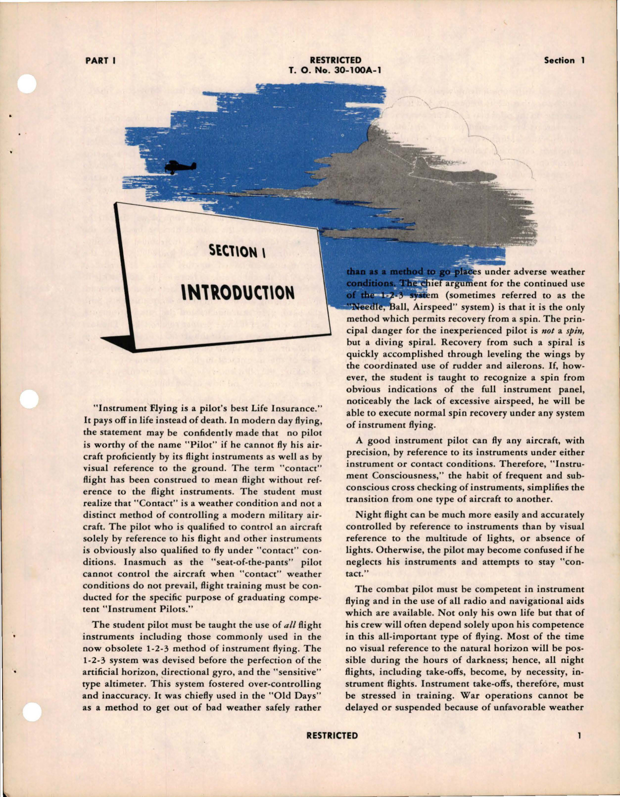 Sample page 7 from AirCorps Library document: Basic Instrument Flying without Radio Aids