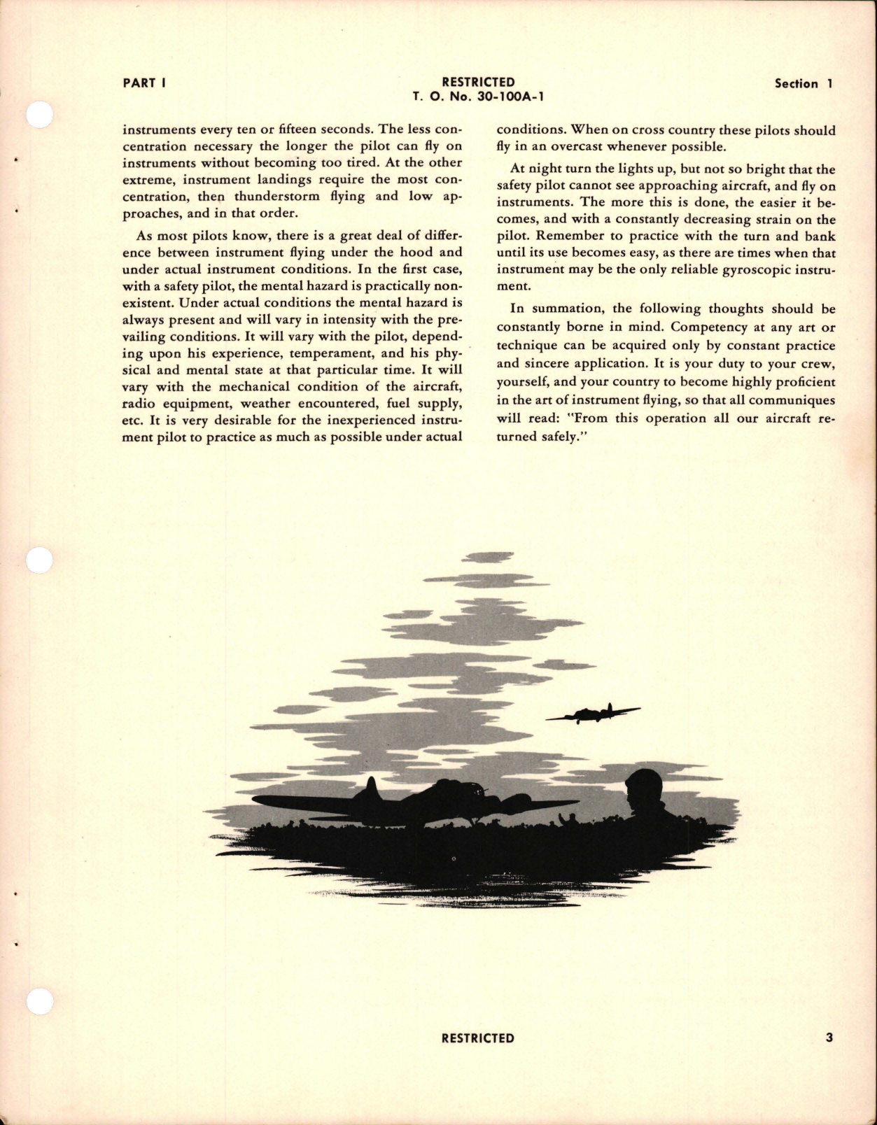 Sample page 9 from AirCorps Library document: Basic Instrument Flying without Radio Aids