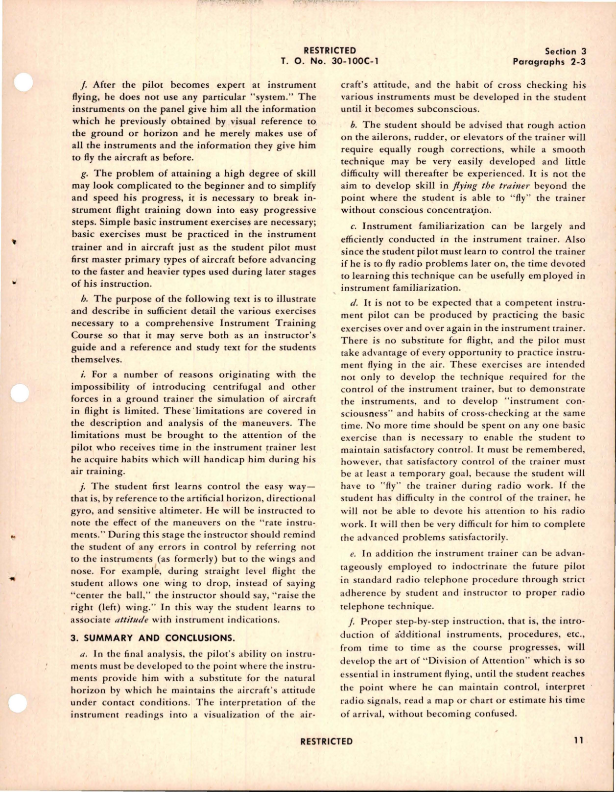 Sample page 9 from AirCorps Library document:  Instruction Guide for Instrument Flying - Instrument Trainer - Special Edition