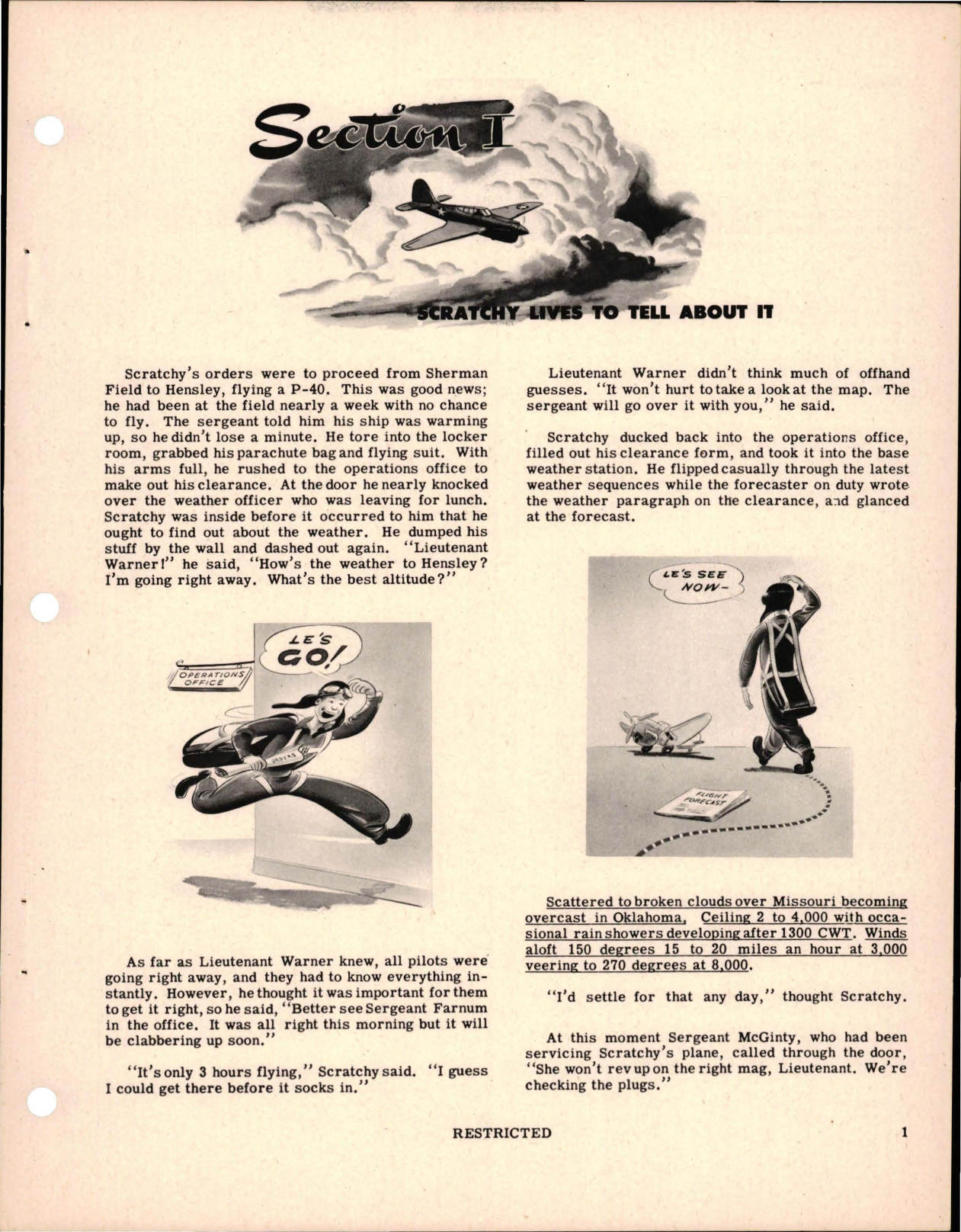 Sample page 7 from AirCorps Library document:  Instrument Flying Technique in Weather