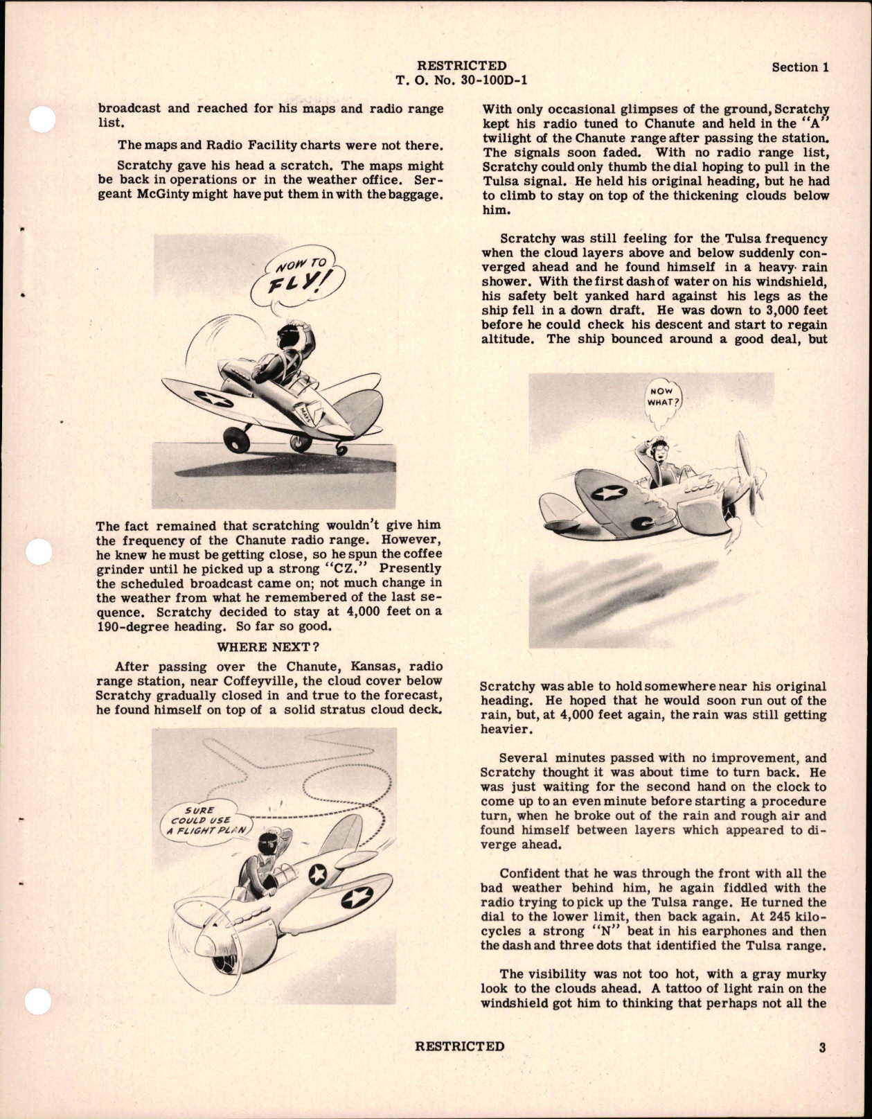 Sample page 9 from AirCorps Library document:  Instrument Flying Technique in Weather