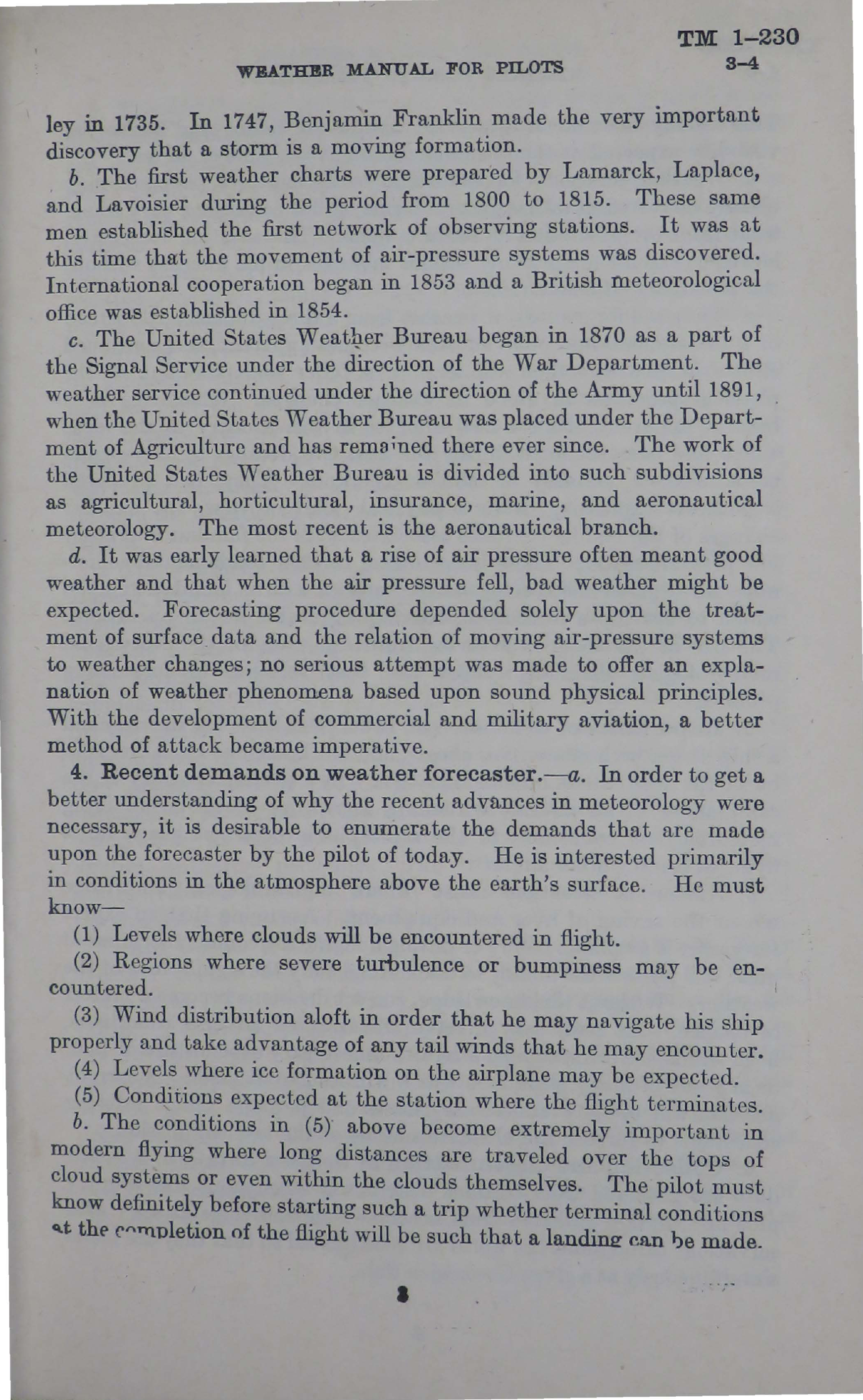 Sample page 5 from AirCorps Library document: Weather Manual for Pilots