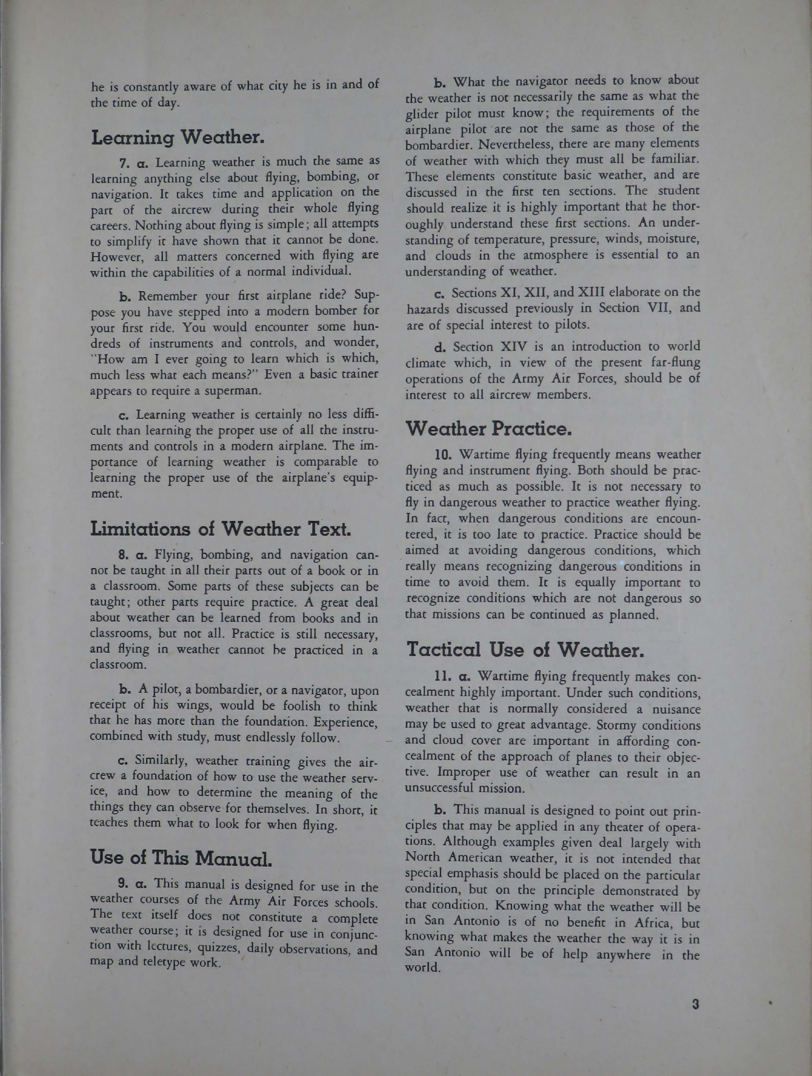 Sample page 9 from AirCorps Library document: Weather for Aircrew Trainees