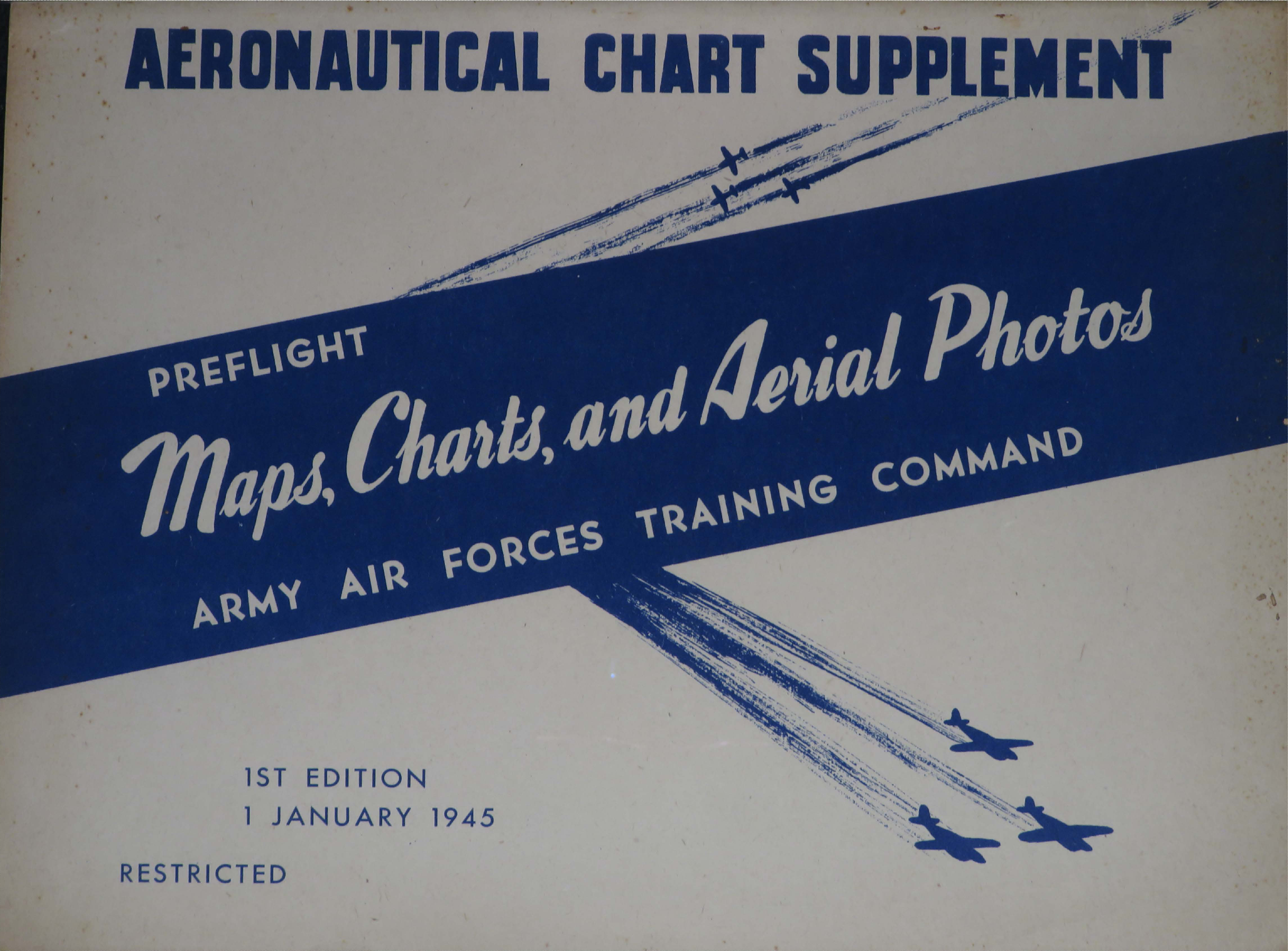 Sample page 1 from AirCorps Library document: Aeronautical Chart Supplement for Prefights - Maps, Charts, and Aerial Photos