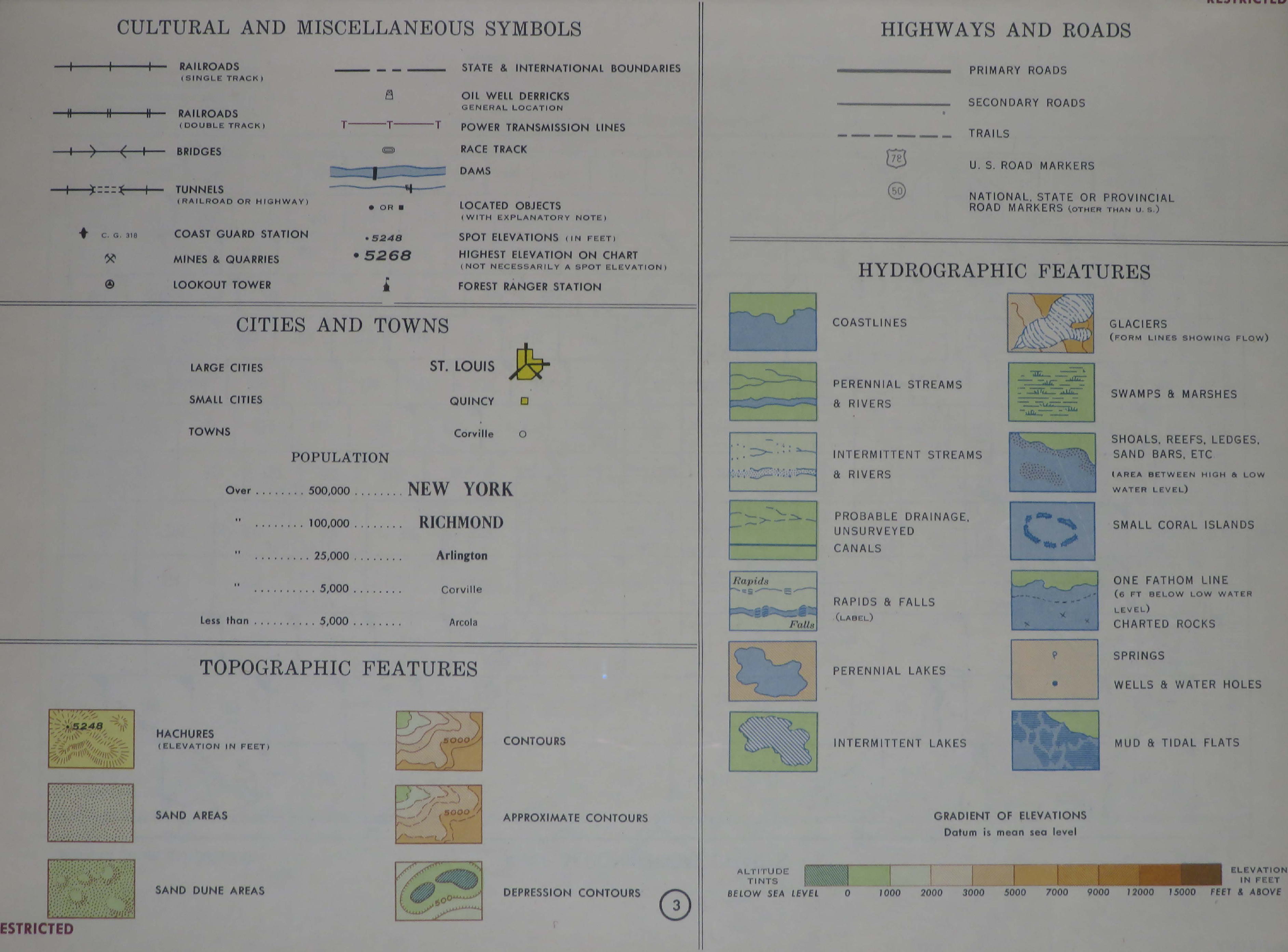 Sample page 5 from AirCorps Library document: Aeronautical Chart Supplement for Prefights - Maps, Charts, and Aerial Photos