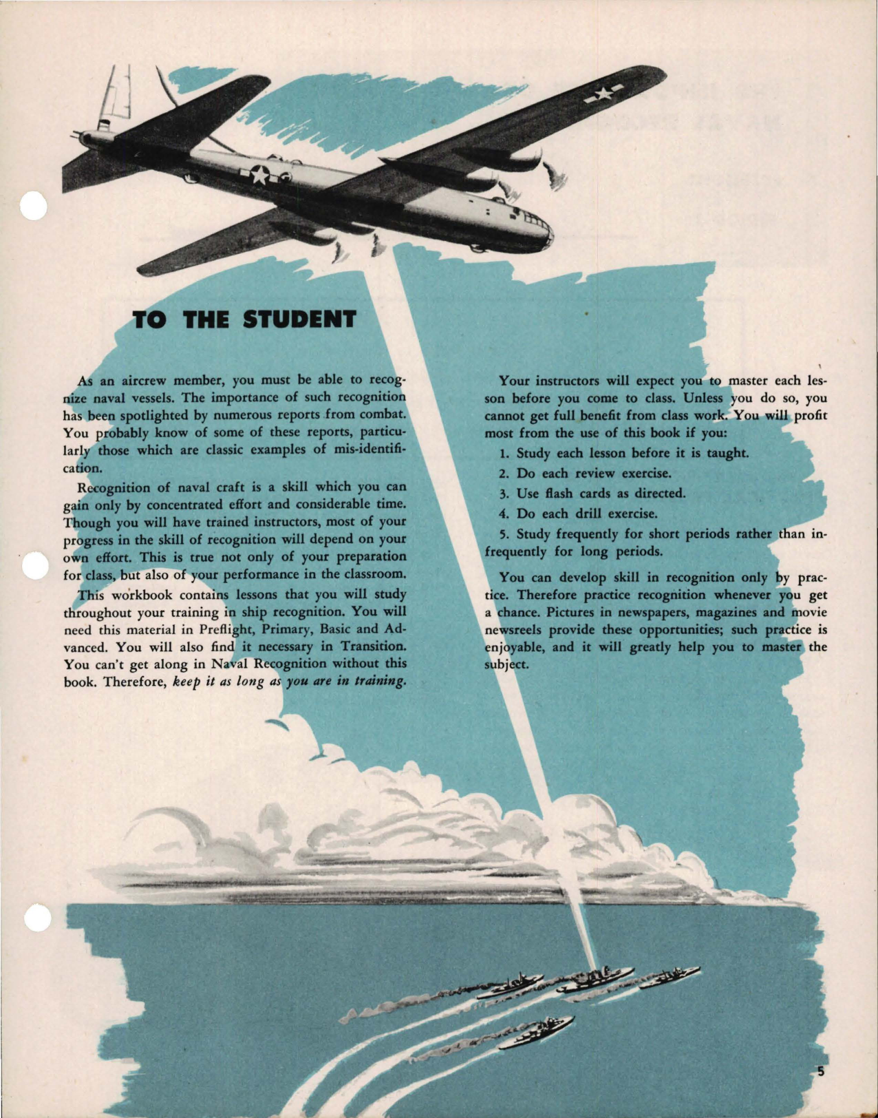 Sample page 5 from AirCorps Library document:  Student Workbook for Naval Vessel Recognition