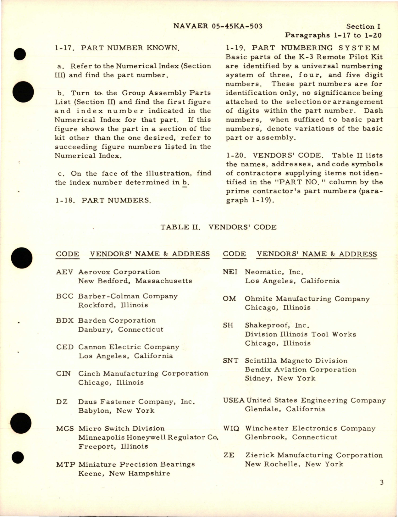 Sample page 5 from AirCorps Library document: Illustrated Parts Breakdown for K-3 Remote Pilot Kit