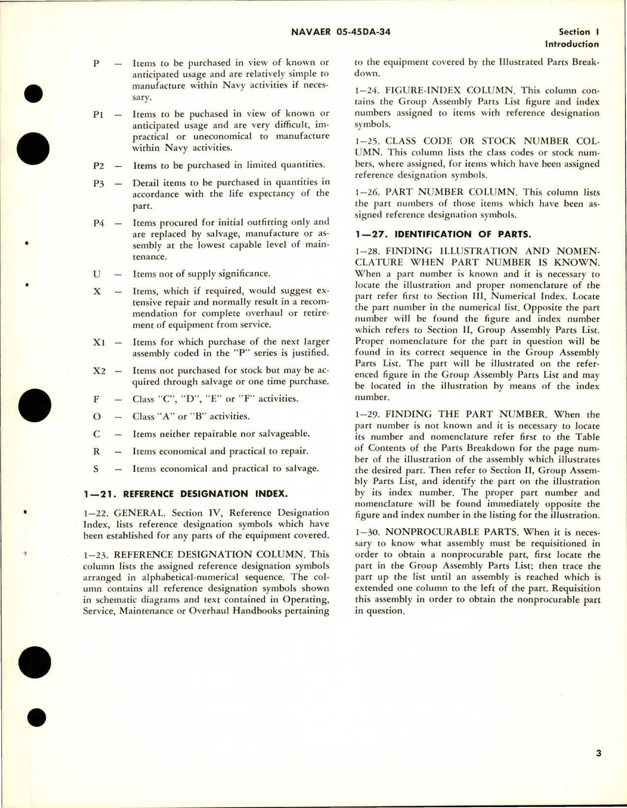 Sample page 7 from AirCorps Library document: Illustrated Parts Breakdown for Three Axis Rate Control - Parts 15822-3-A and 15822-3-B