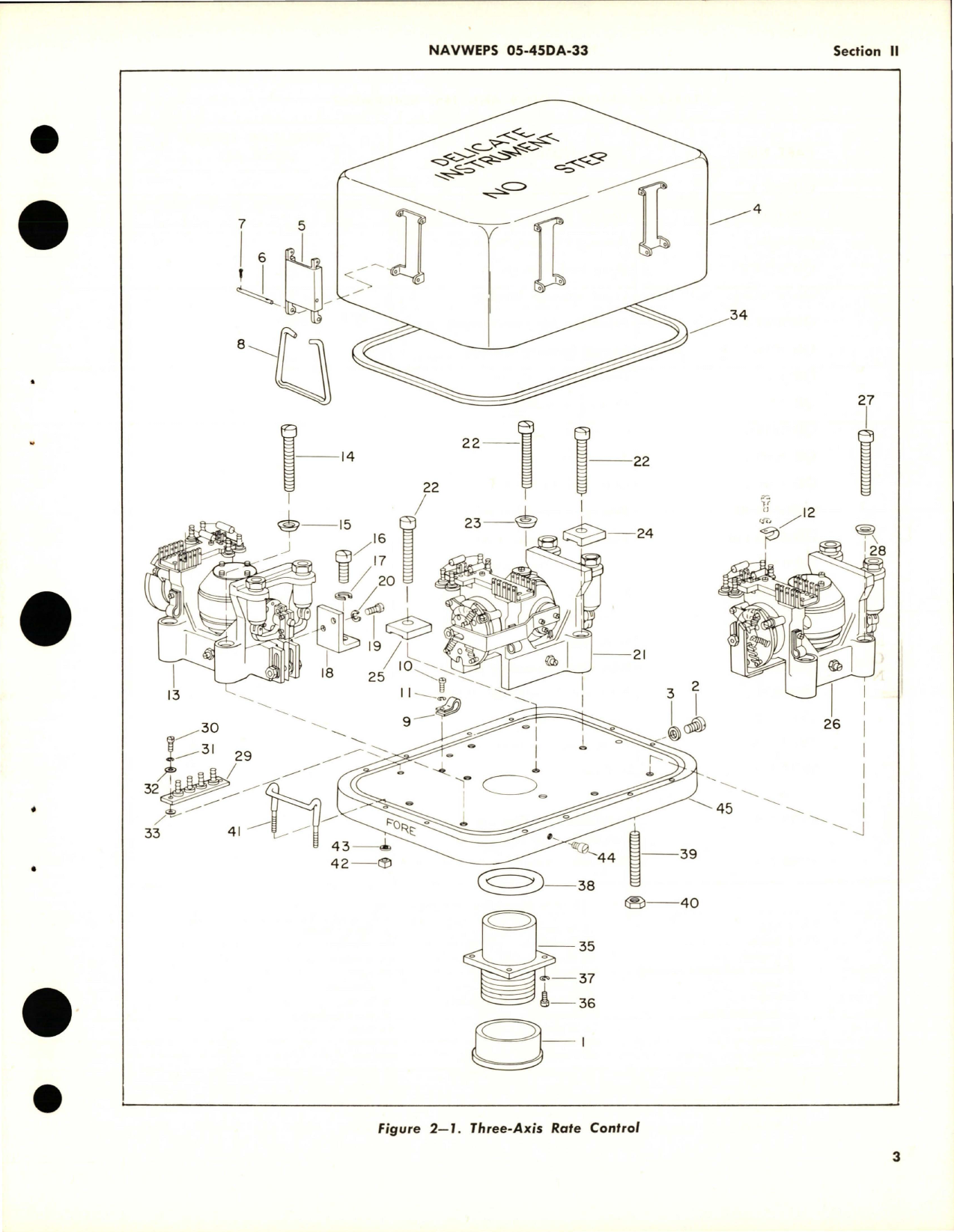 Sample page 7 from AirCorps Library document: Overhaul Instructions for Three Axis Rate Control - Parts 15822-3-A and 15822-3-B