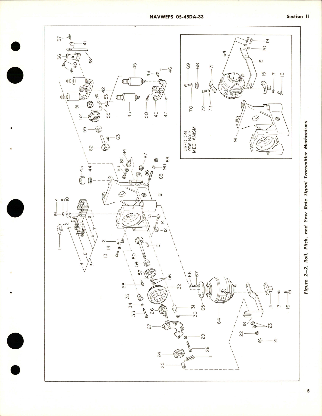 Sample page 9 from AirCorps Library document: Overhaul Instructions for Three Axis Rate Control - Parts 15822-3-A and 15822-3-B