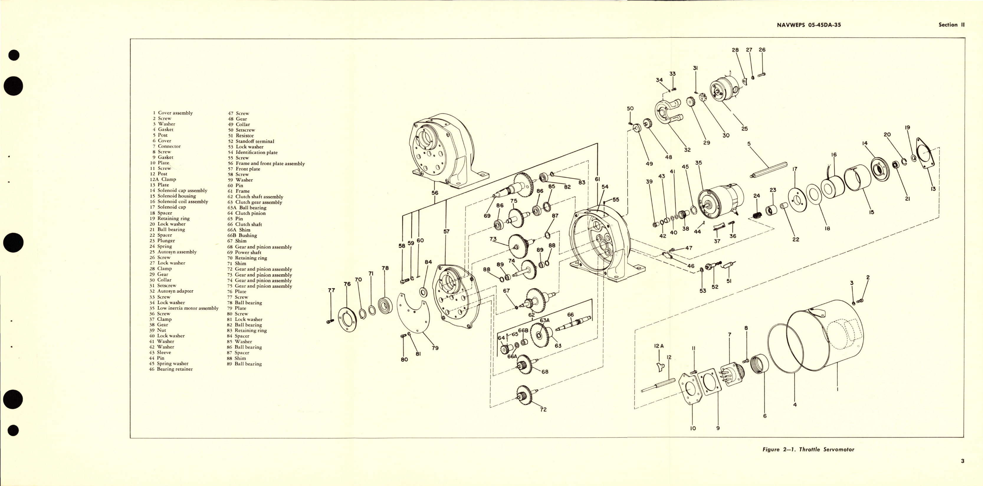 Sample page 7 from AirCorps Library document: Overhaul Instructions for Throttle Servomotor - Type 15646-1-A