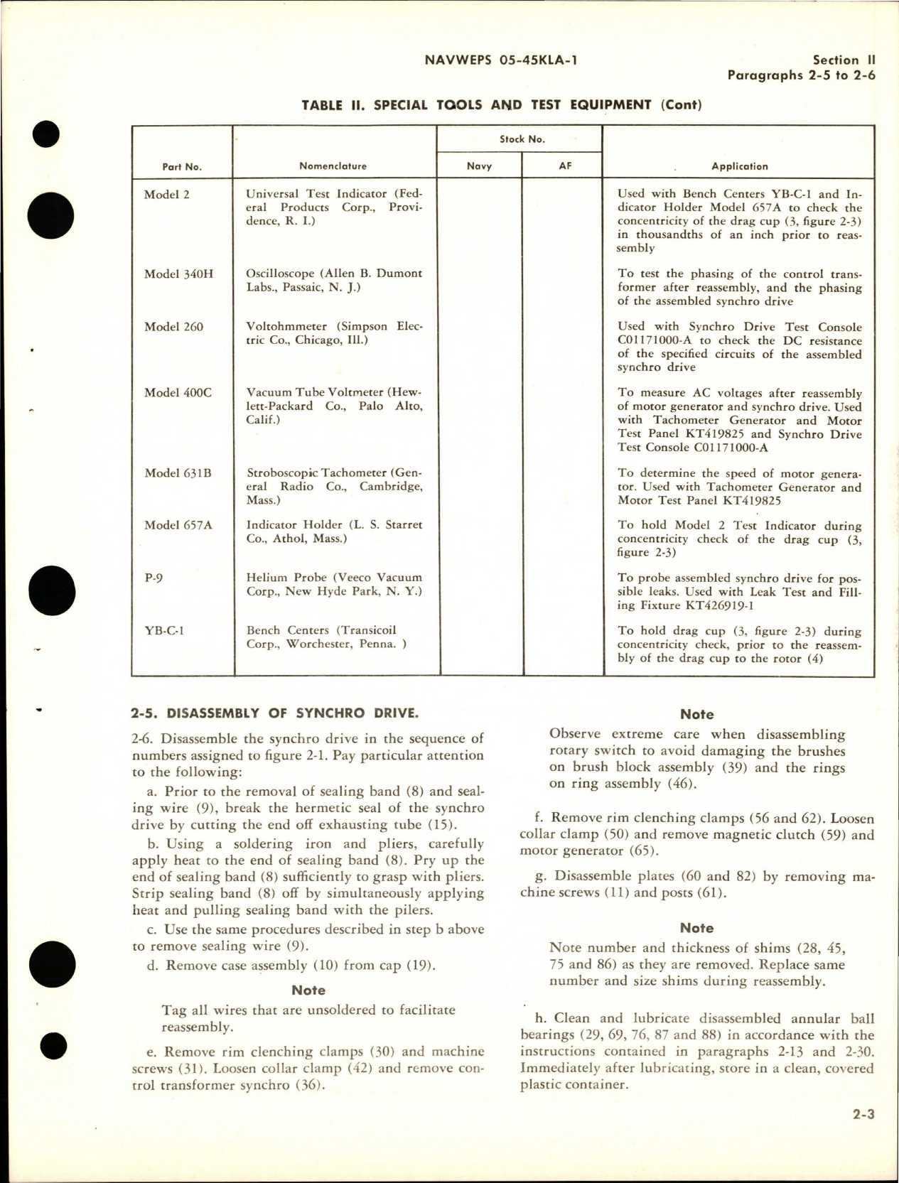 Sample page 9 from AirCorps Library document: Overhaul Instructions for Two Speed Synchro Canceller Drive - Part 425004-2A