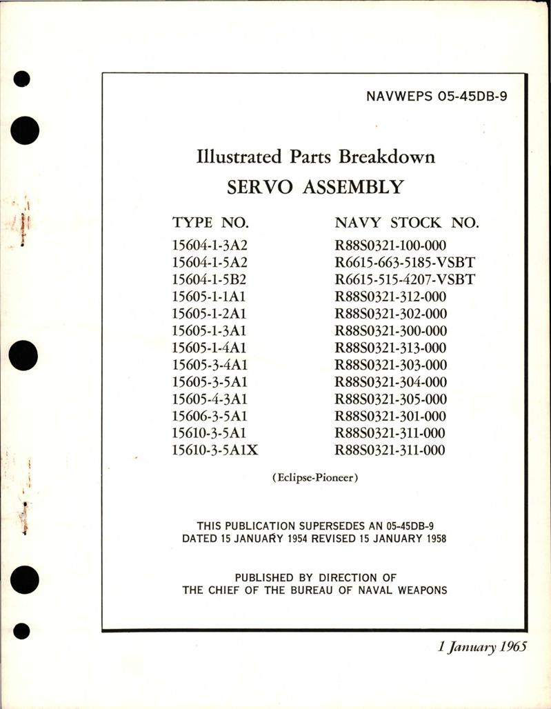 Illustrated Parts Breakdown For Servo Assembly Aircorps Library Illustrated Parts Breakdown For Servo Assembly Aircorps Library
