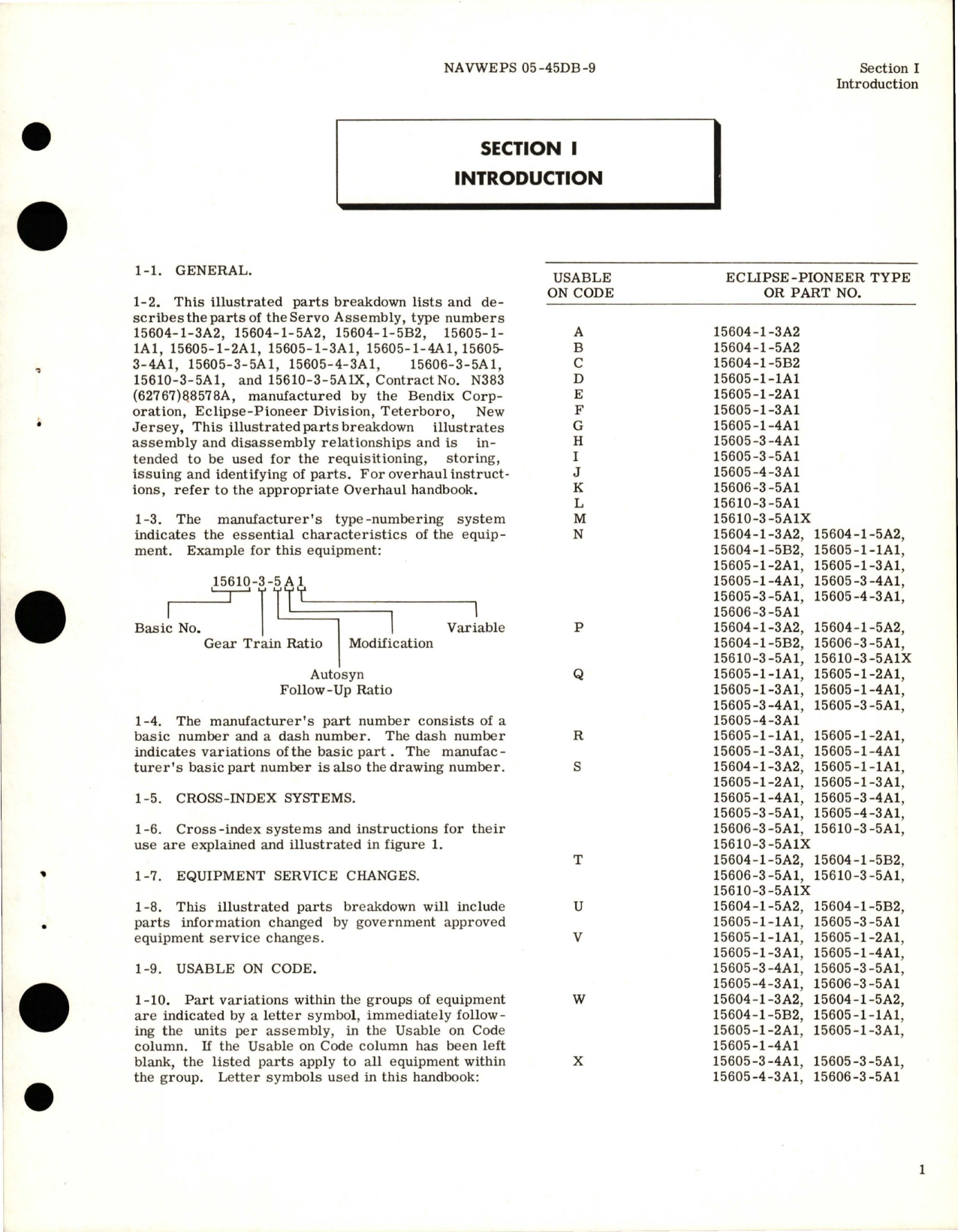 Sample page 5 from AirCorps Library document: Illustrated Parts Breakdown for Servo Assembly