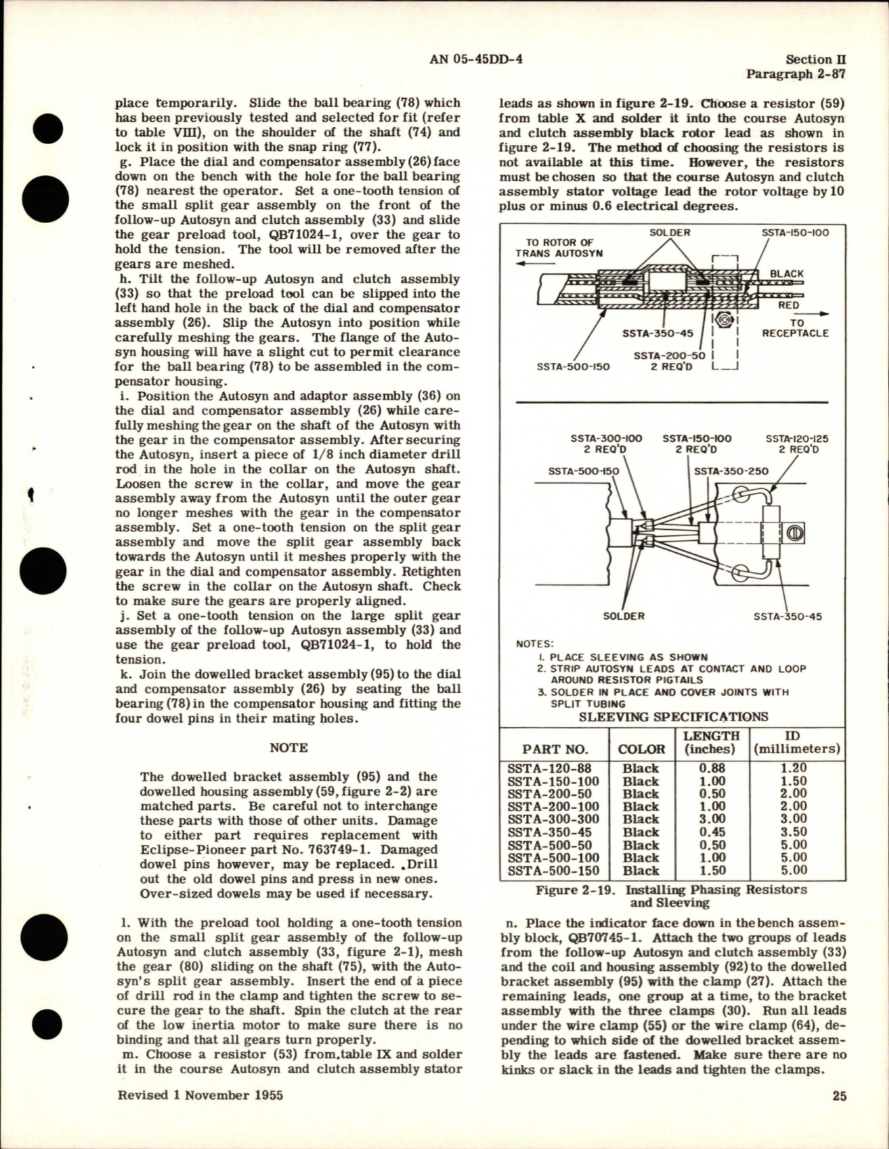 Sample page 5 from AirCorps Library document: Overhaul Instructions for Master Direction Indicator - Parts 12013-2H-E, 12013-2H-L, and 12013-5B-L1