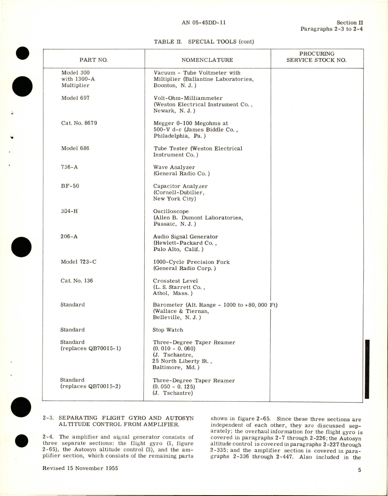 Sample page 9 from AirCorps Library document: Overhaul Instructions for Amplifier and Signal Generator - Parts 15406-6-C-4, 15406-6-D-4, 15406-6-E-4, and 15406-6-E-6