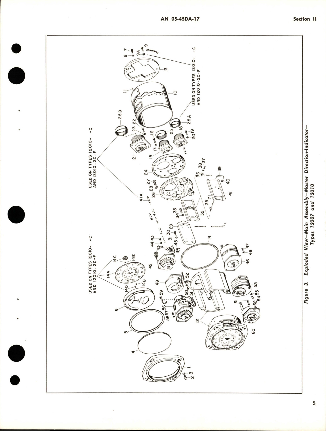 Sample page 9 from AirCorps Library document: Parts Catalog for Master Direction Indicators