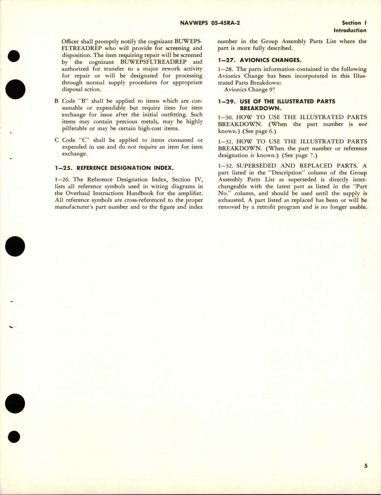 Sample page 9 from AirCorps Library document: Illustrated Parts Breakdown for Automatic Stabilization Equipment Amplifier - Part 9616-10-04 
