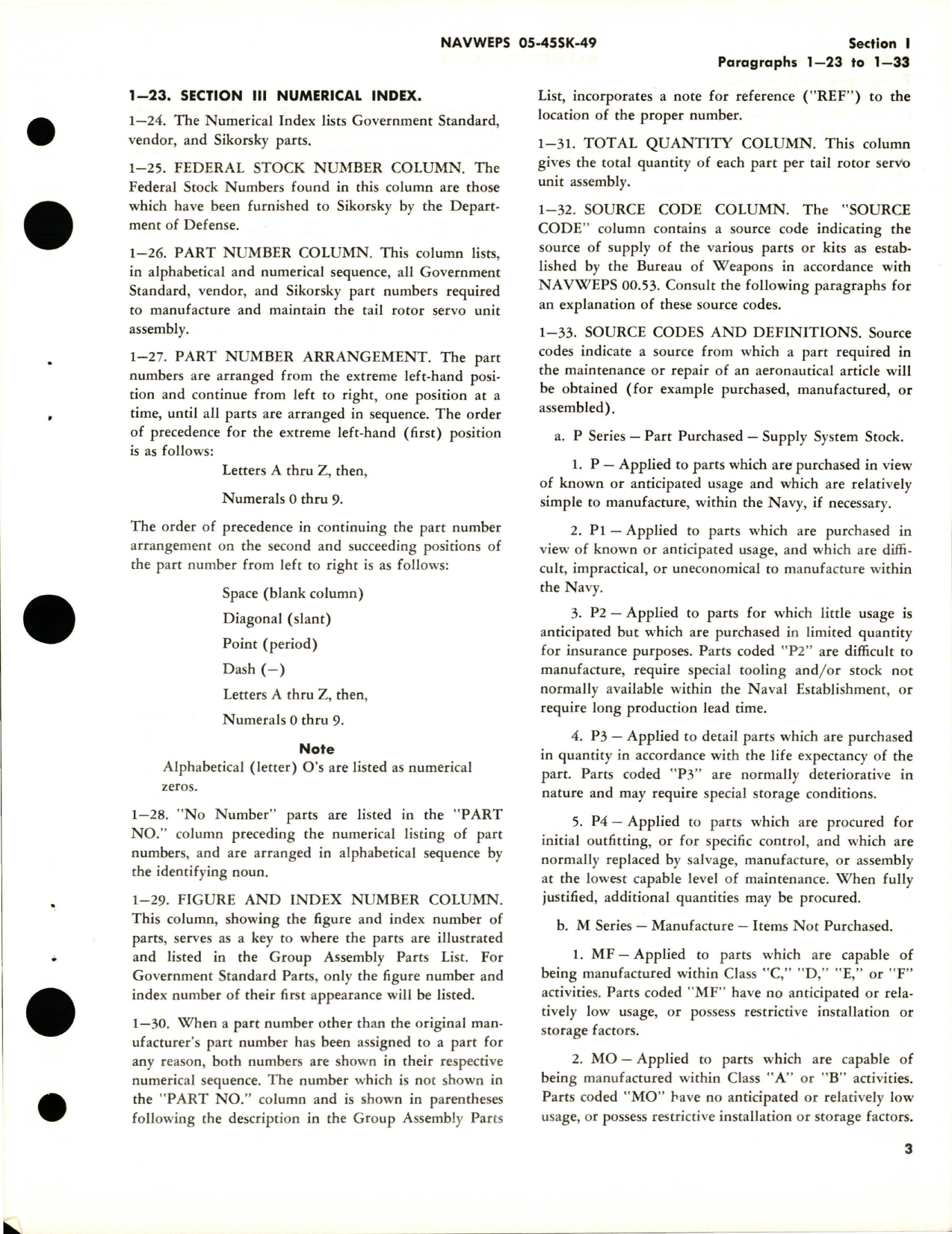 Sample page 5 from AirCorps Library document: Illustrated Parts Breakdown for Tail Rotor Servo Unit Assembly - Part S1665-61752 and Tail Rotor Servo Unit Subassembly - Part S1665-61752-1