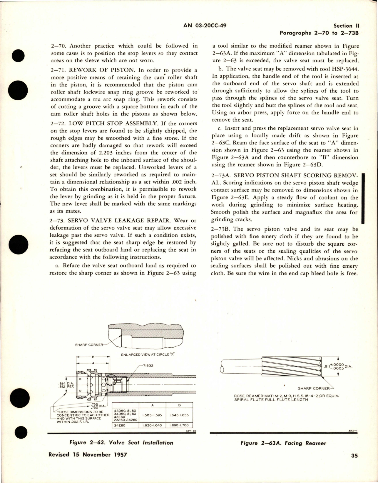 Sample page 5 from AirCorps Library document: Overhaul Instructions for Hydromatic Propeller and Bracket Assemblies