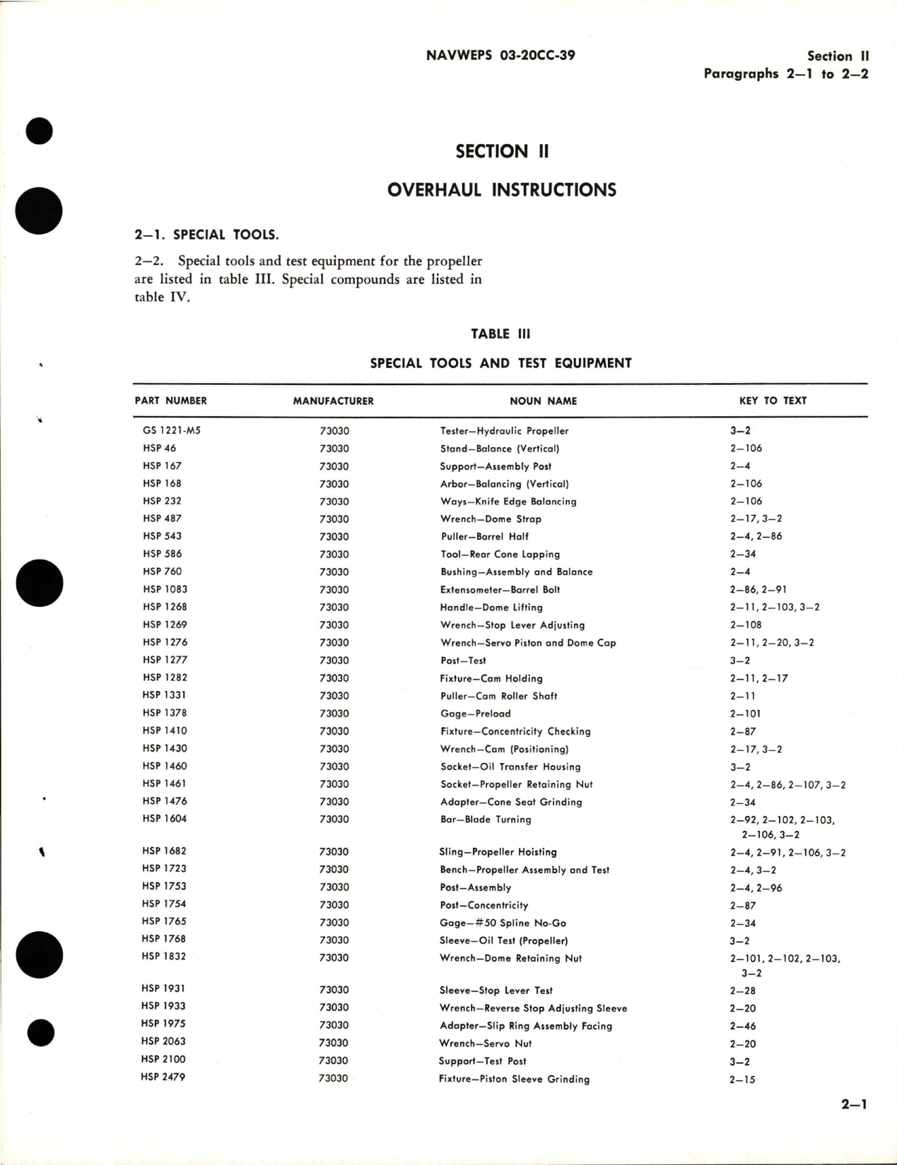 Sample page 7 from AirCorps Library document: Overhaul Instructions for Variable Pitch Aircraft Propeller Assemblies